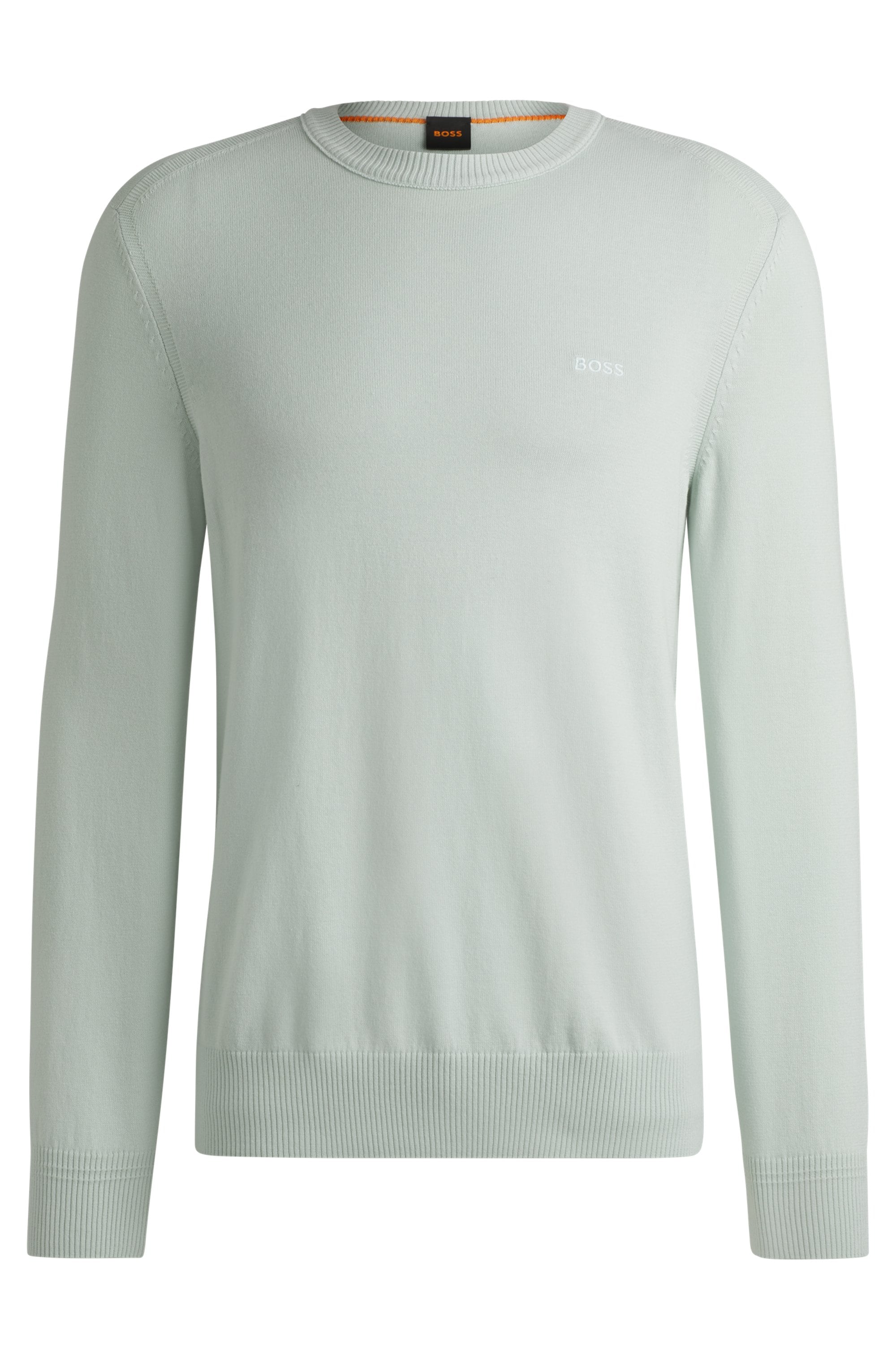 BOSS ORANGE Strickpullover »Asac_V«, mit Logostickerei auf der Brust
