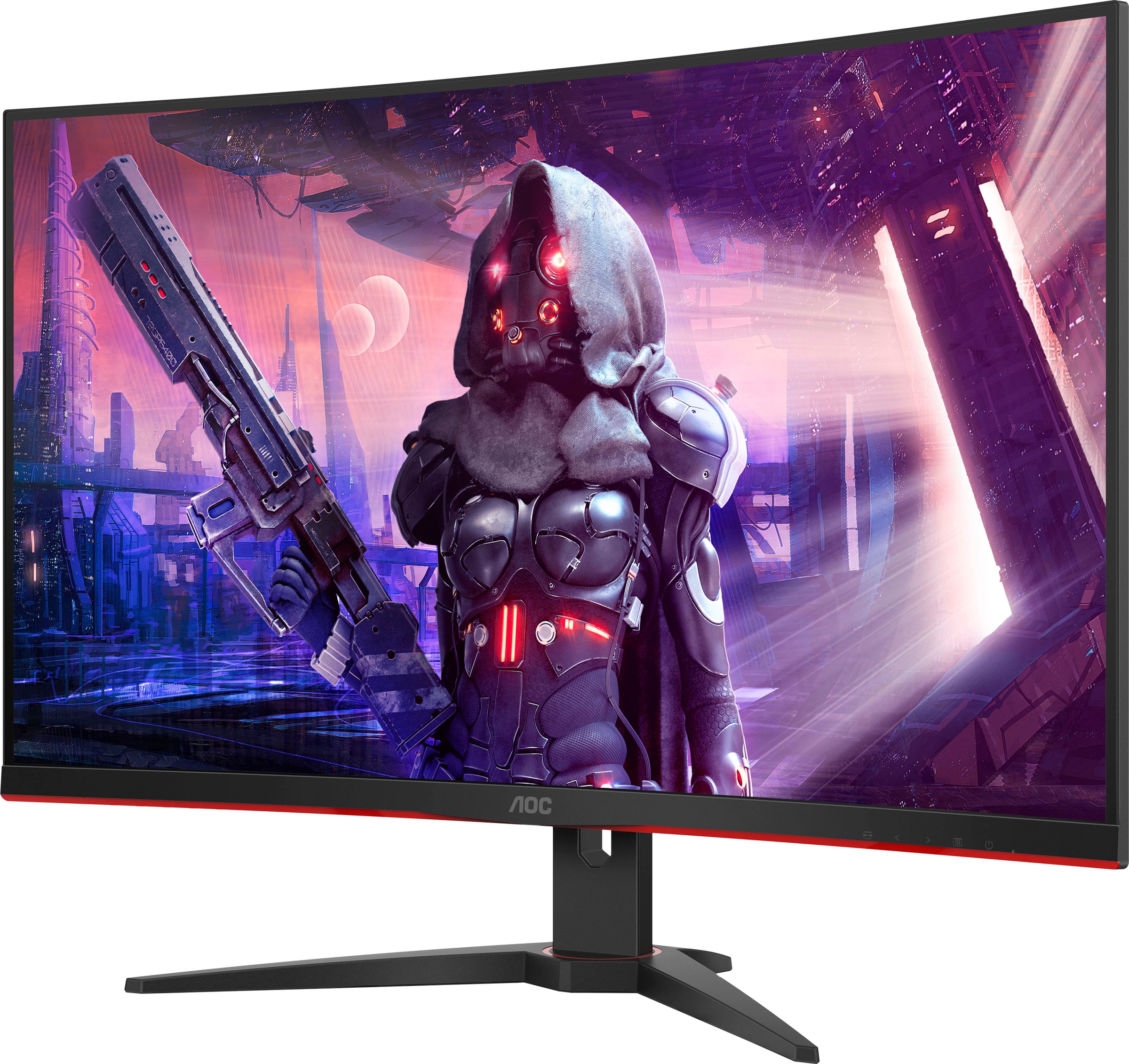 AOC Curved-Gaming-Monitor »C32G2AE/BK«, 80 cm/32 Zoll, 1920 x 1080 px, Full HD, 1 ms Reaktionszeit, 165 Hz