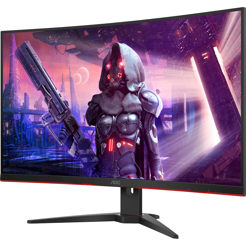 AOC Curved-Gaming-Monitor »C32G2AE/BK«, 80 cm/32 Zoll, 1920 x 1080 px, Full HD, 1 ms Reaktionszeit, 165 Hz