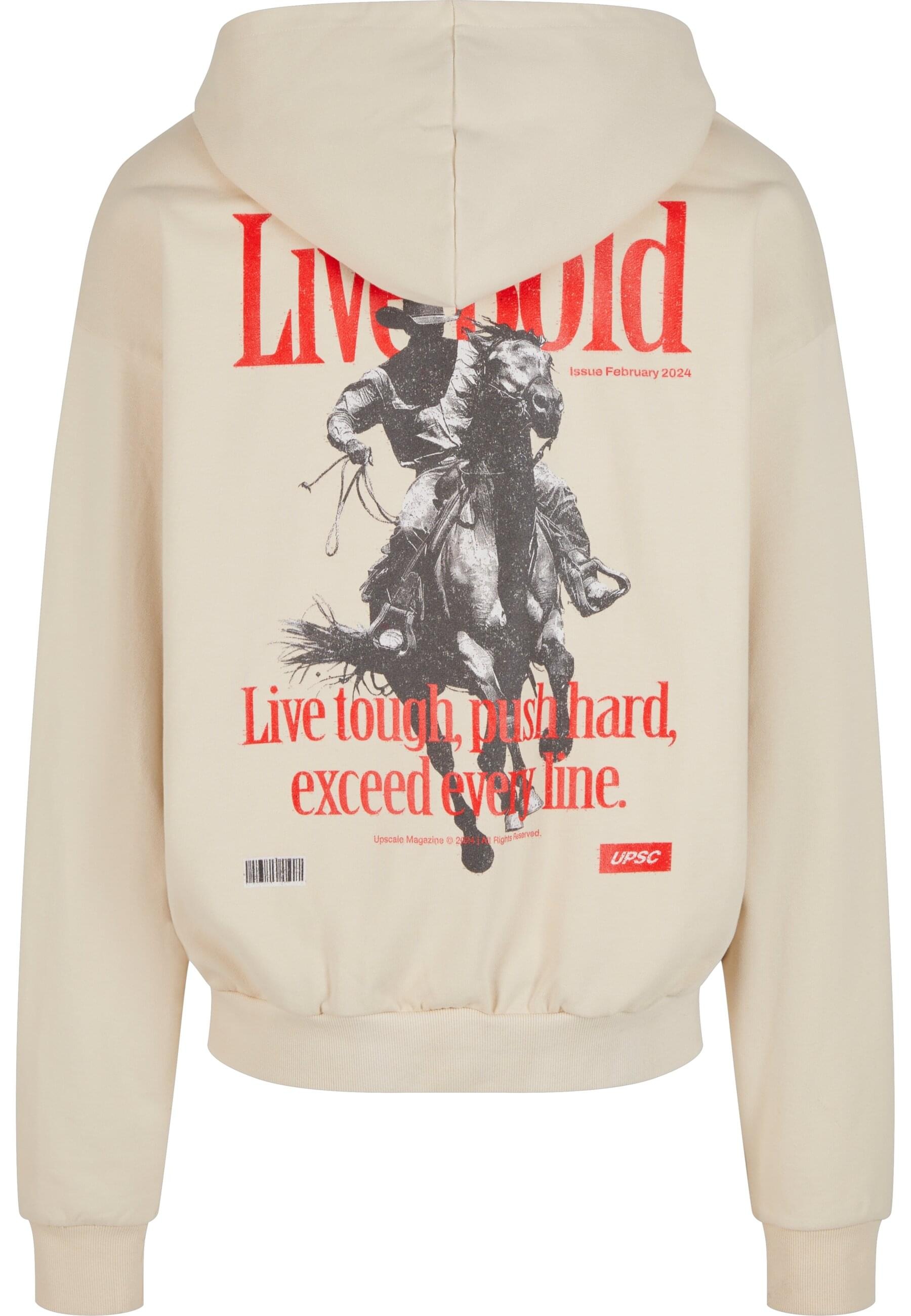 MisterTee Kapuzensweatshirt "MisterTee Live Bold Oversize Hoody" 1 Stk. tlg günstig online kaufen