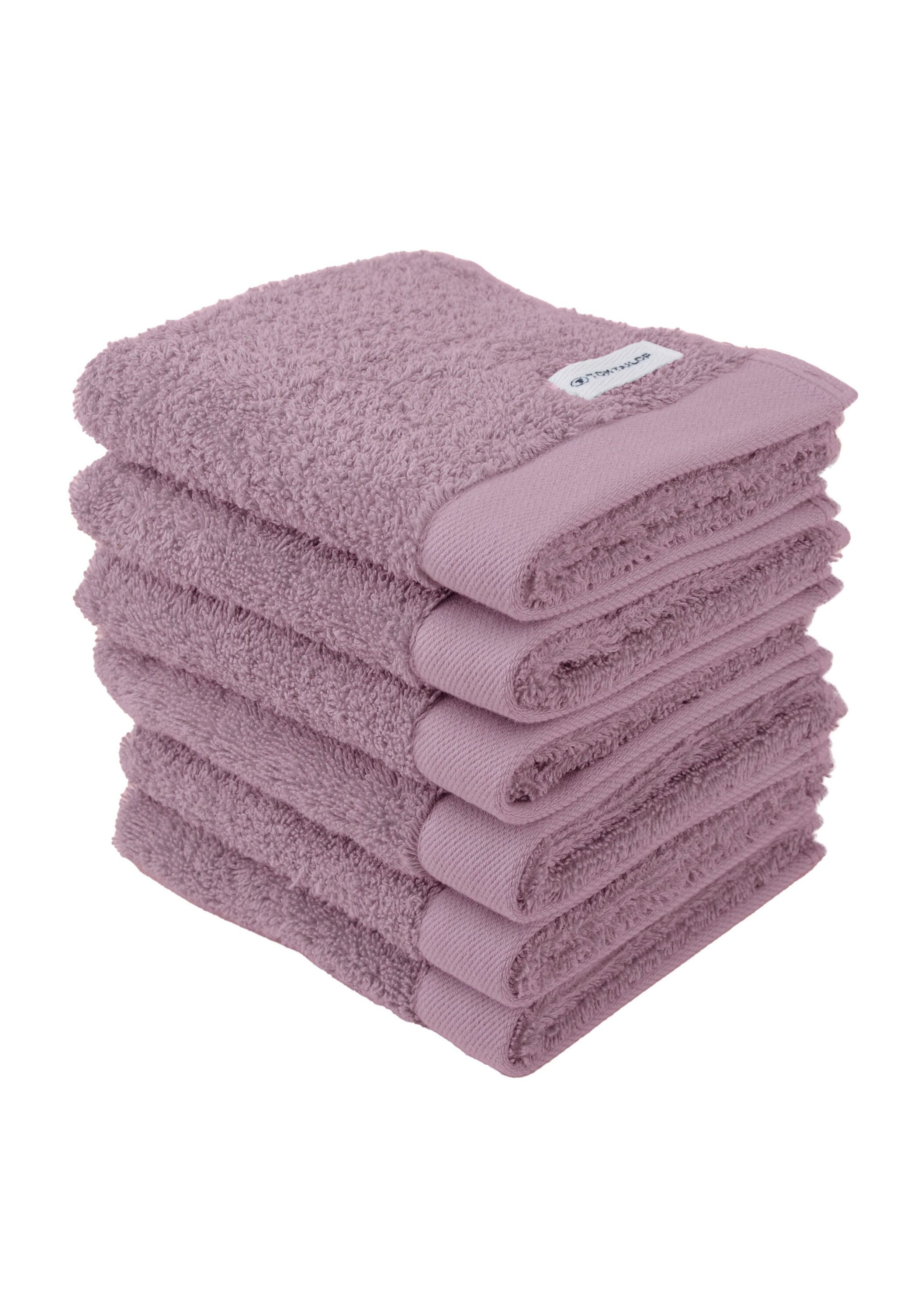 TOM TAILOR Gästehandtuch "Gästetuch Color Bath Guest Towel 6er Pack"