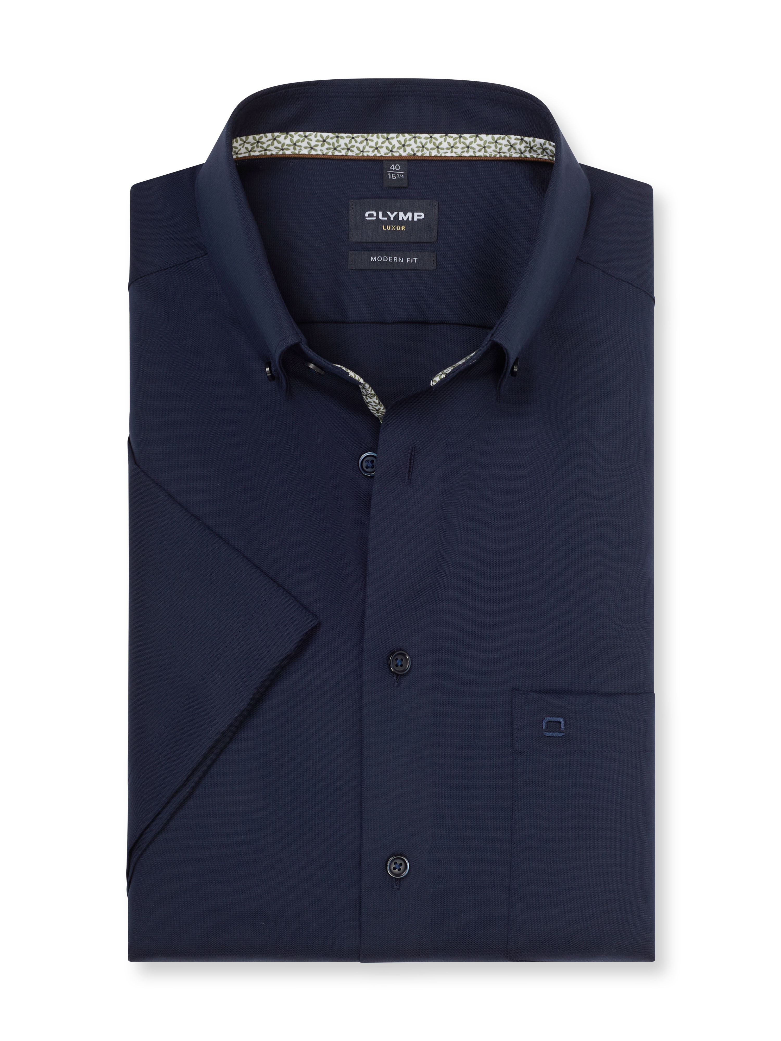 OLYMP Kurzarmhemd "Luxor" Businesshemd, modern fit, Button-down-Kragen