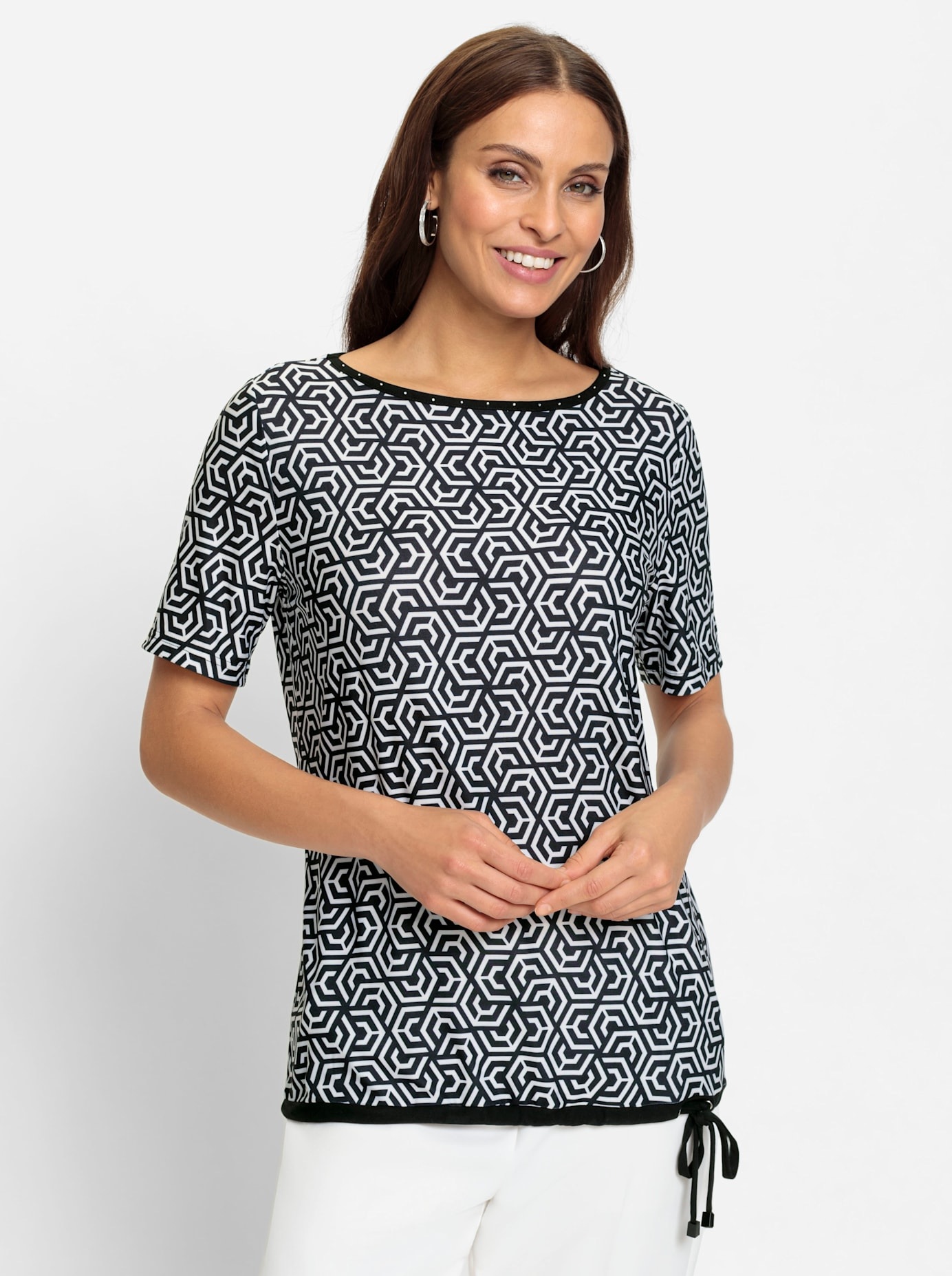 Inspirationen Kurzarmshirt »Shirt«, (1 tlg.)