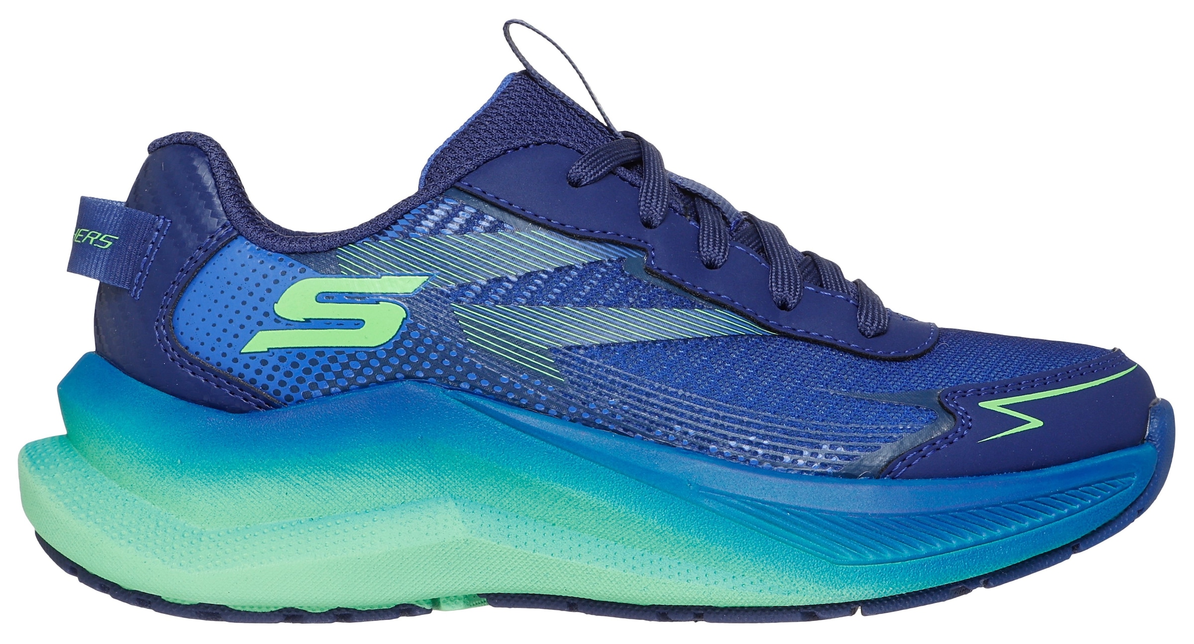 Skechers Sneaker »MAX CUSHIONING ASCENDER«, Trainingsschuh mit dämpfender Laufsohle, Größenschablone zum Download