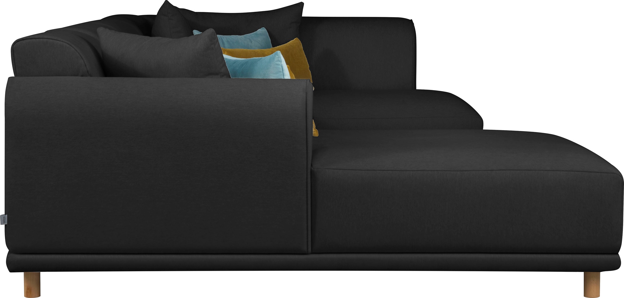 andas Wohnlandschaft »Maroon U-Form«, in skandinavischem Design, mit losen Kissen