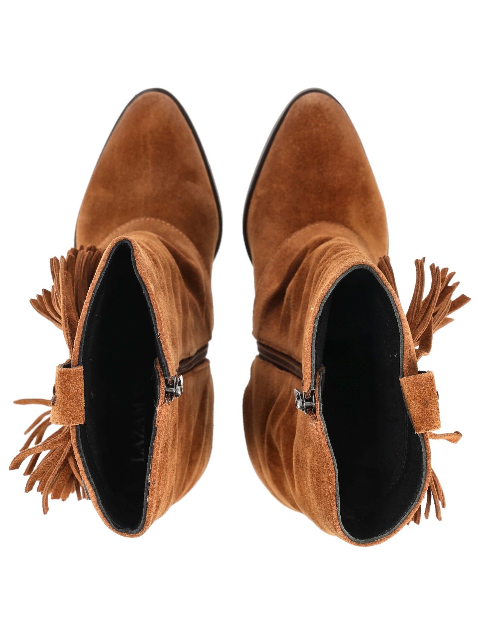 Lazamani Bikerboots »Lazamani Stiefelette Veloursleder«