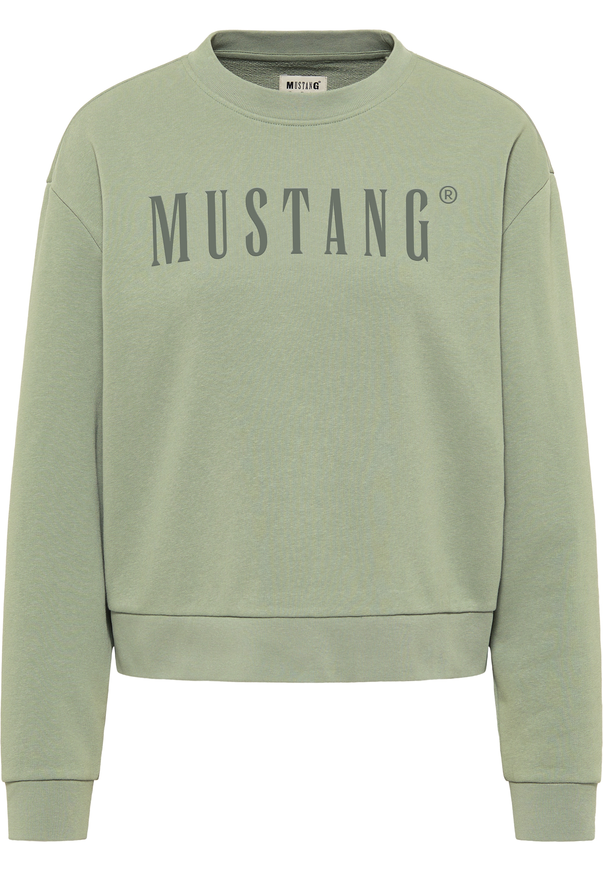 MUSTANG Sweatshirt »Bea C Logo Print« bestellen | BAUR