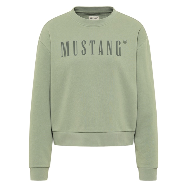 MUSTANG Sweatshirt »Bea C Logo Print« bestellen | BAUR