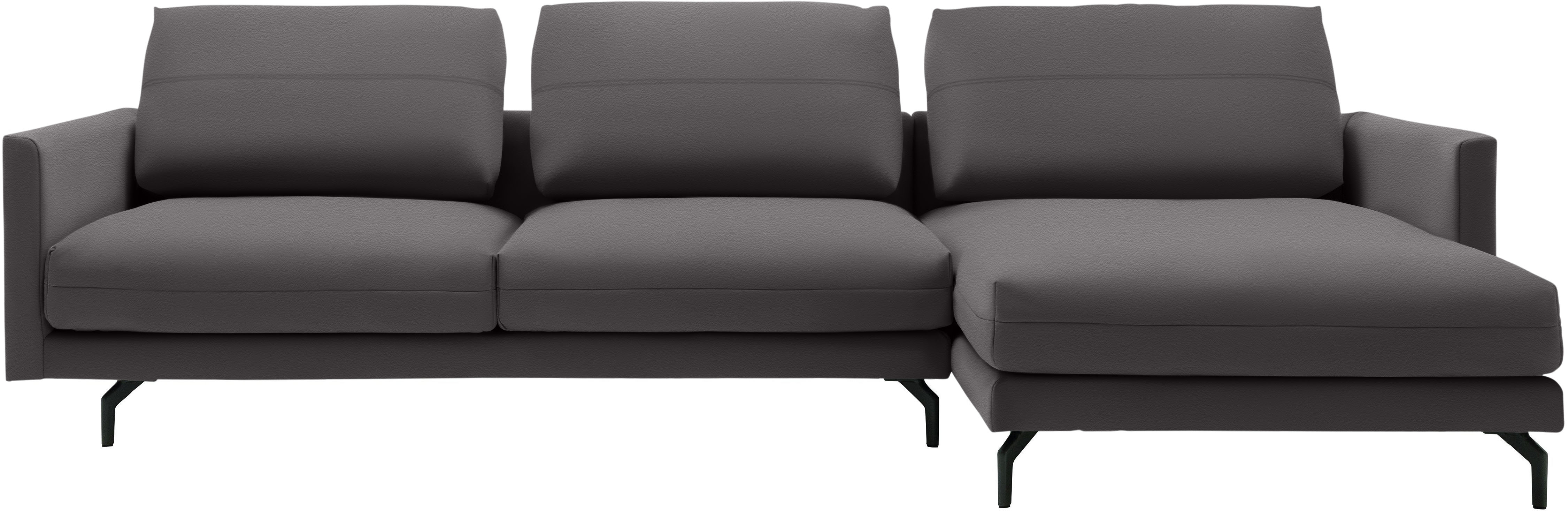 Creation BY ROLF BENZ Ecksofa "CR.414, Designecksofa, Polsterecke, Breite 300cm, L-Form" wahlweise aus feinstem Rindsleder oder hochwertigem Chenille