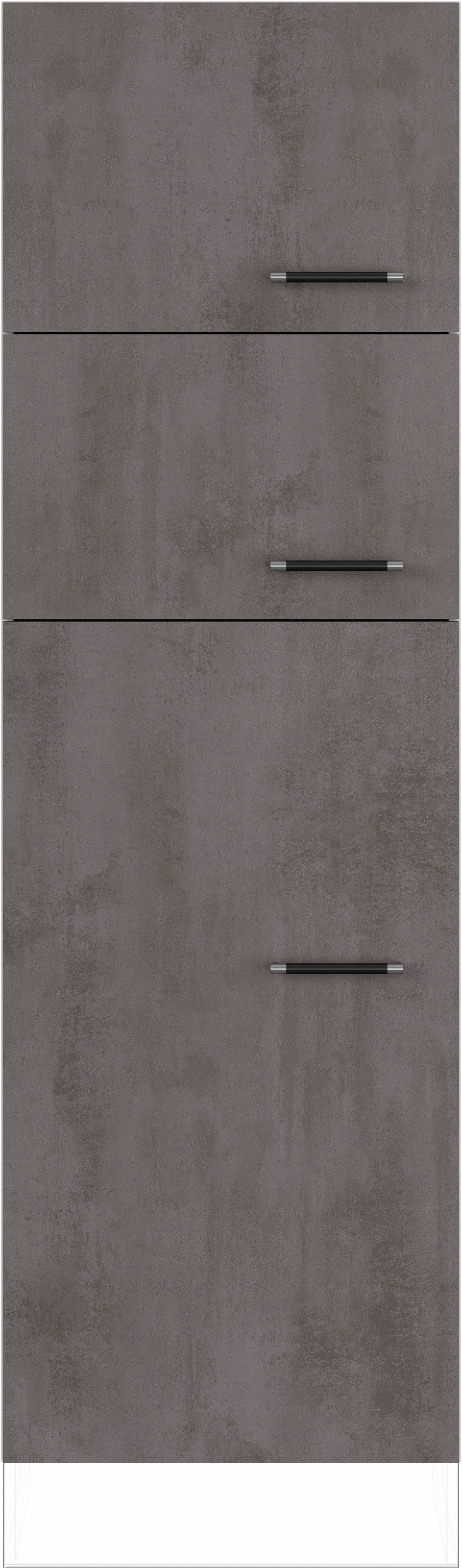 IMPULS KÜCHEN Kühlumbauschrank »"Prag", Breite/Höhe: 60/190,7 cm« vormontiert, mit Drehtüren