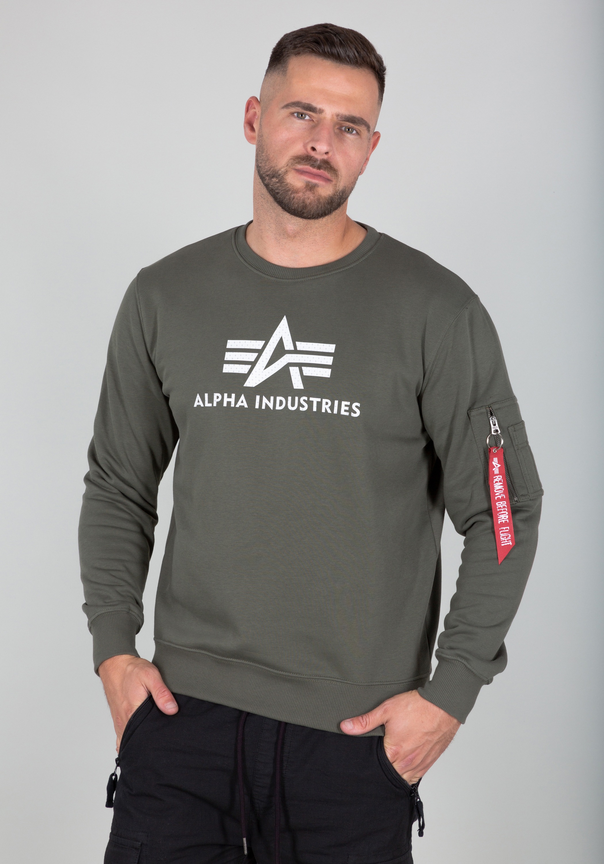 Thumbnail - Alpha Industries Sweater "3D Logo Sweater II"