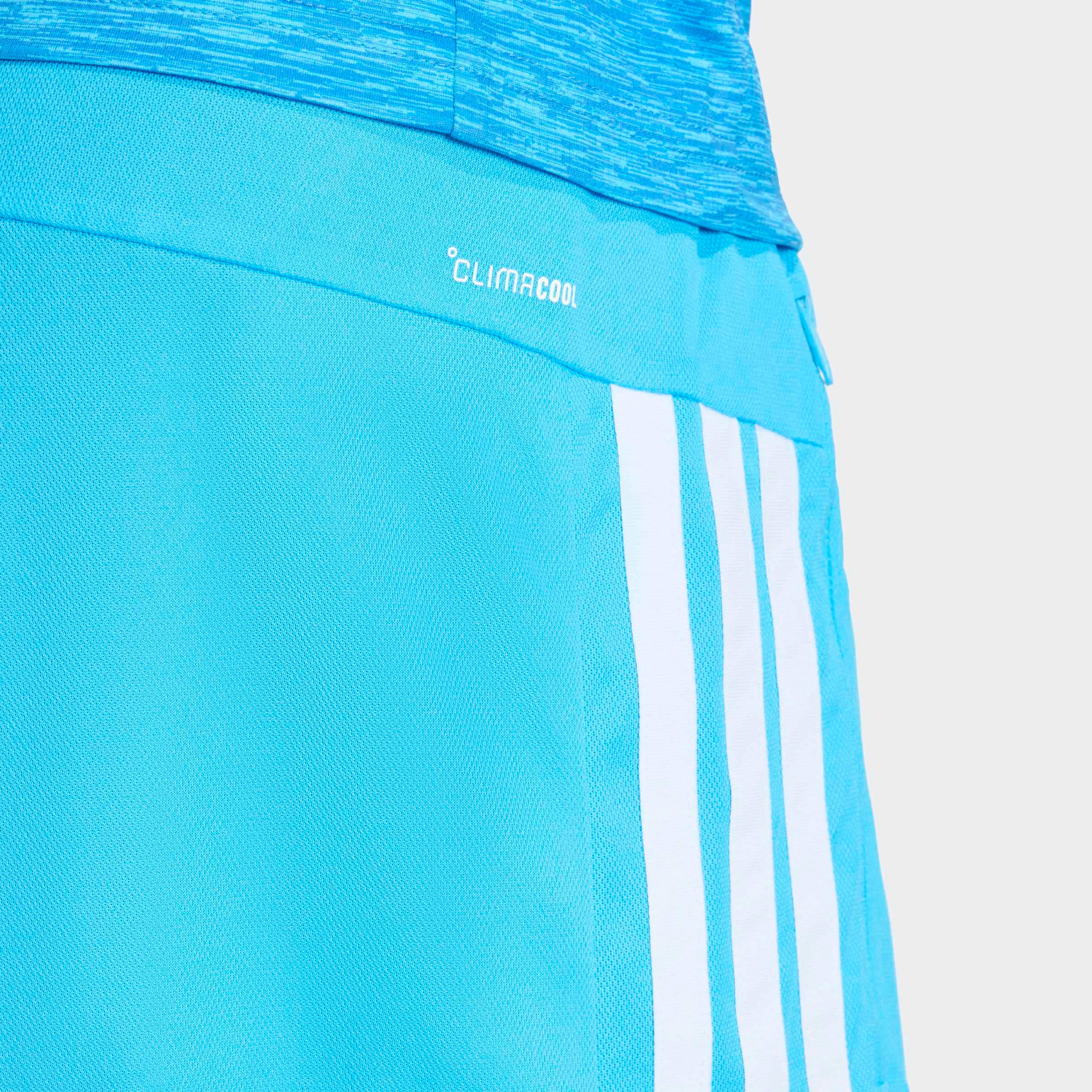 adidas Performance Shorts »WORKOUT ESSENTIALS BASE 3-STREIFEN PIKEE-, 23 CM«  sportlicher Stil, für sportliche Aktivitäten, aus Polyester