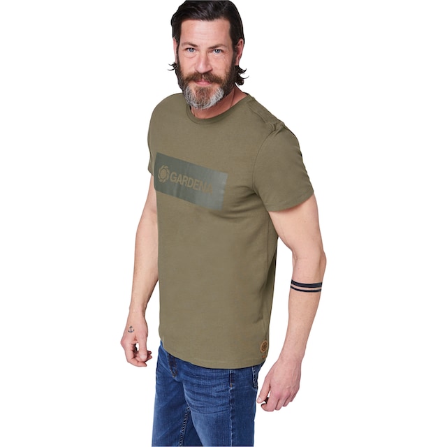 GARDENA T-Shirt »Dusty Olive«, mit Gardena-Logodruck ▷ kaufen | BAUR