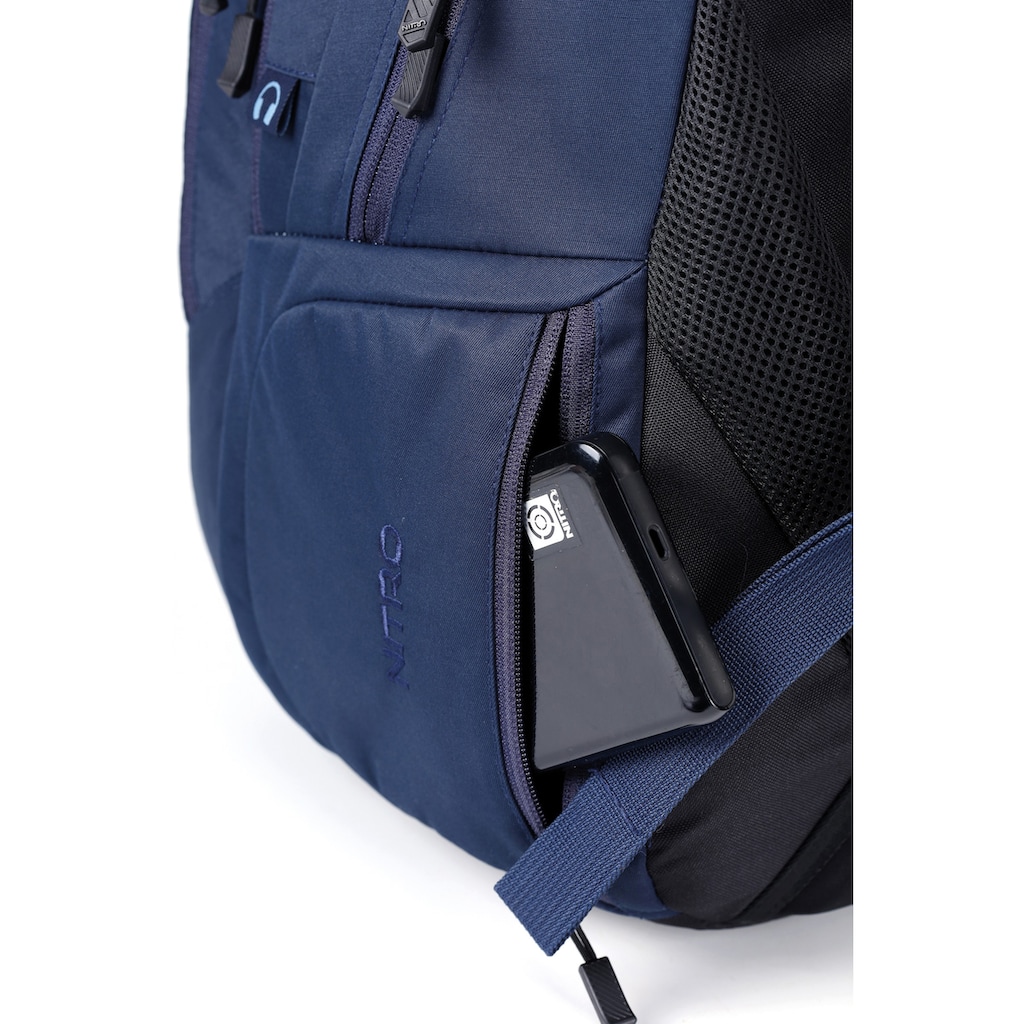 NITRO Schulrucksack »Stash 29«, Alltagsrucksack, Rucksack für Freizeit, Schule, Arbeit und Reise