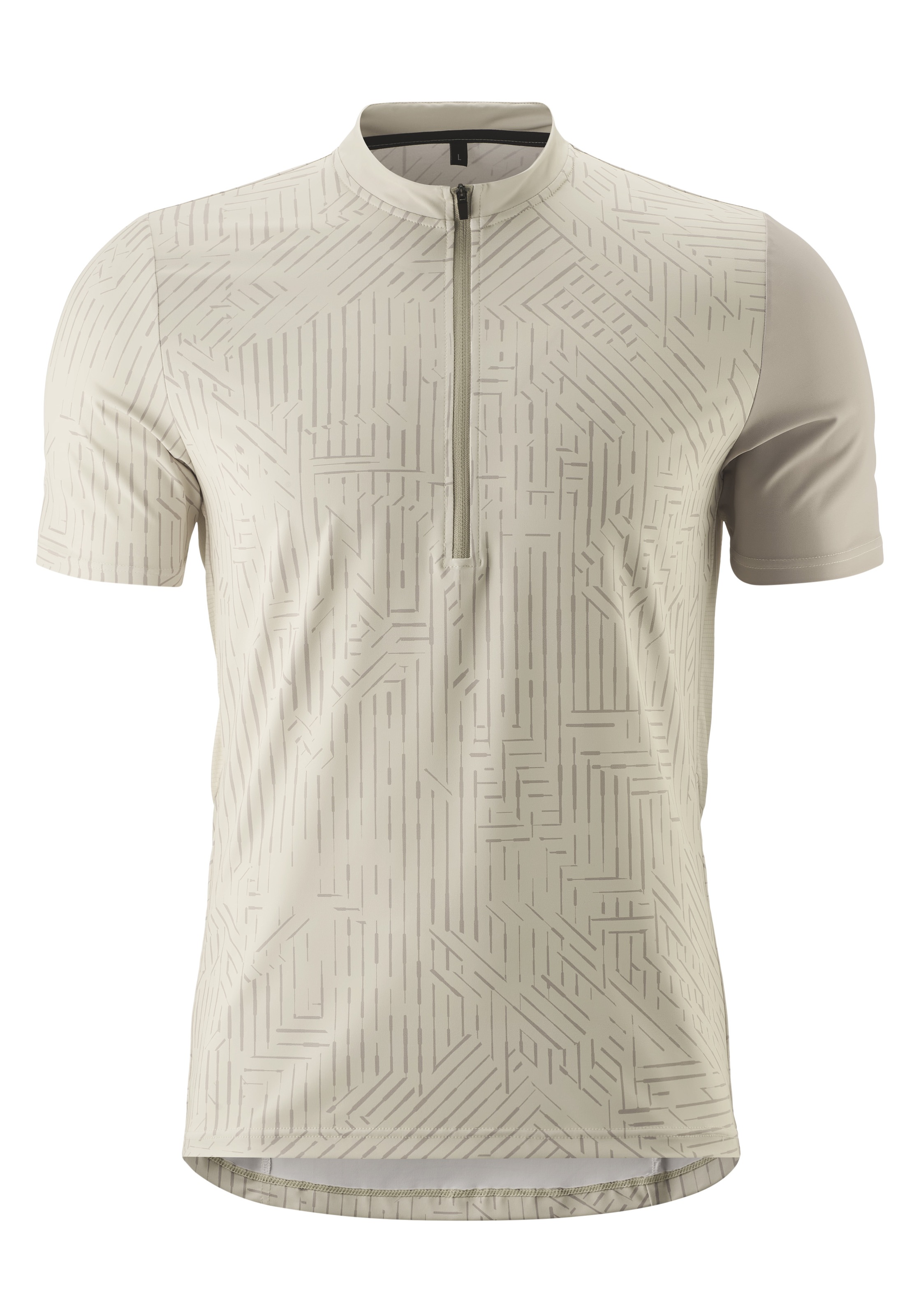 Gonso Radtrikot »Adventure Jersey Halfzip M«, Herren Fahrradtrikot kurzarm, Rückentasche mit RV, Quick-Dry, Slim Fit