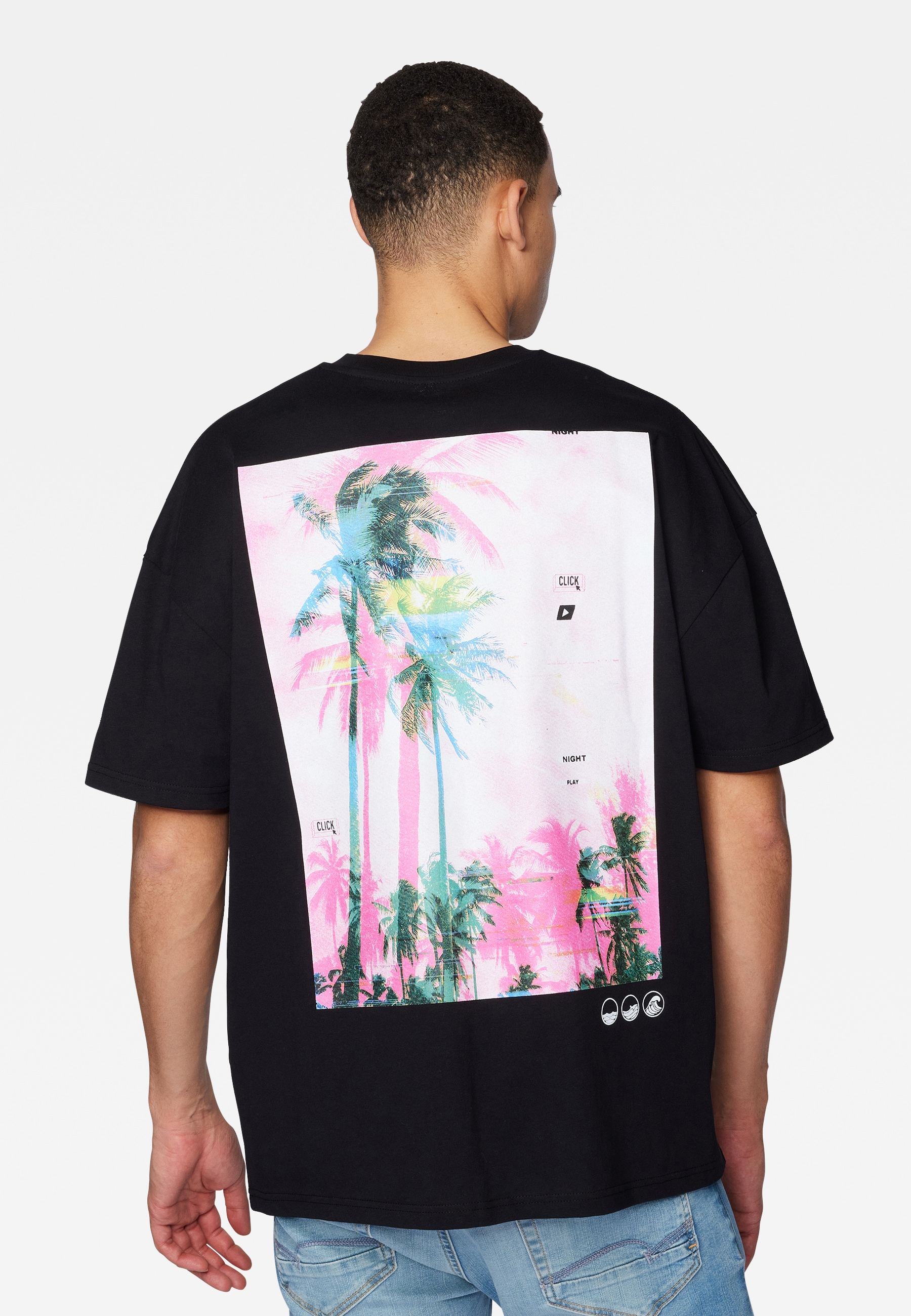 Mavi T-Shirt »ISLAND TEAM PRINTED TEE«, T-Shirt mit Back-Print