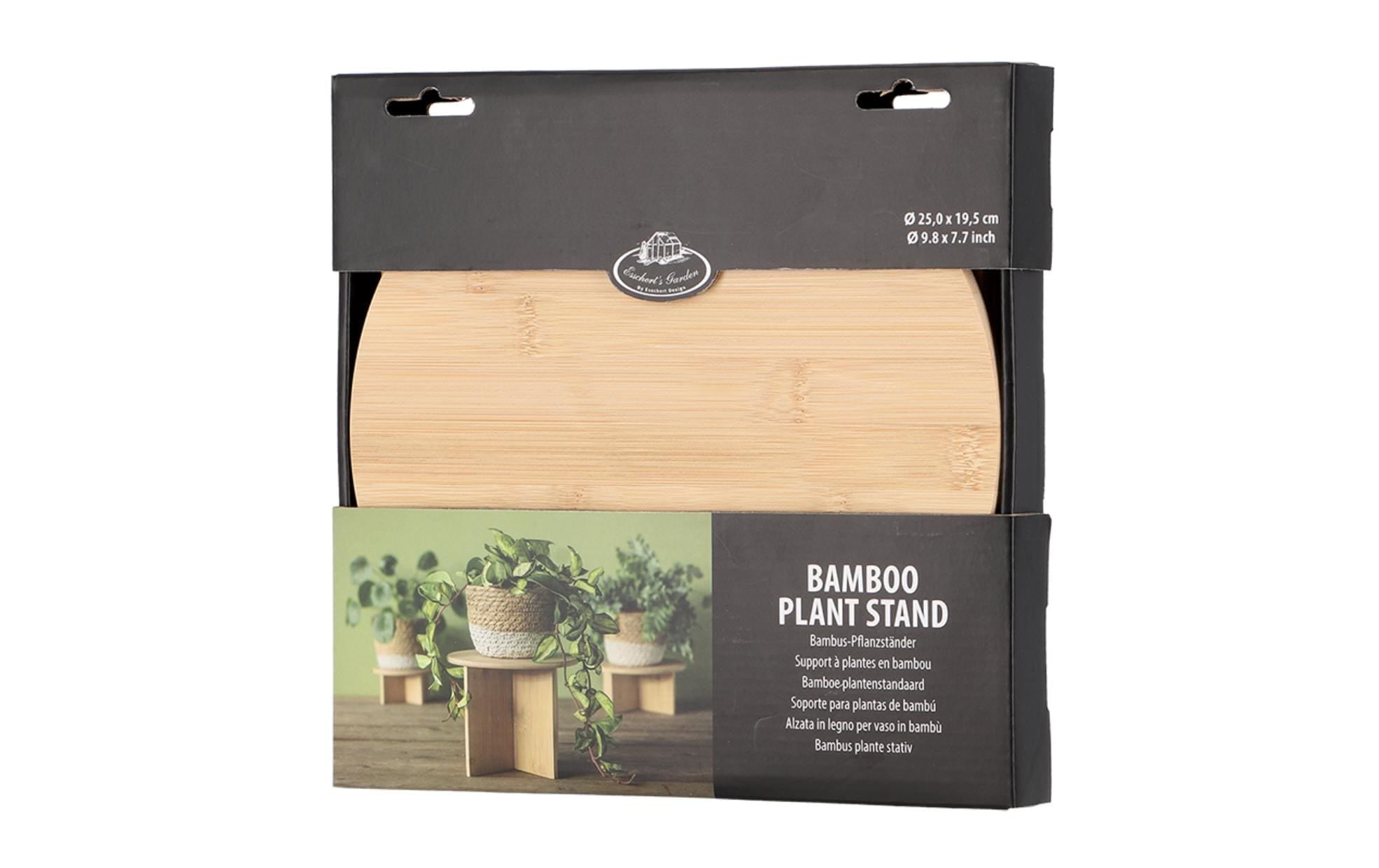 esschert design Blumenständer »L Ø 25 cm, Nature« Holzart: Bambus (China)