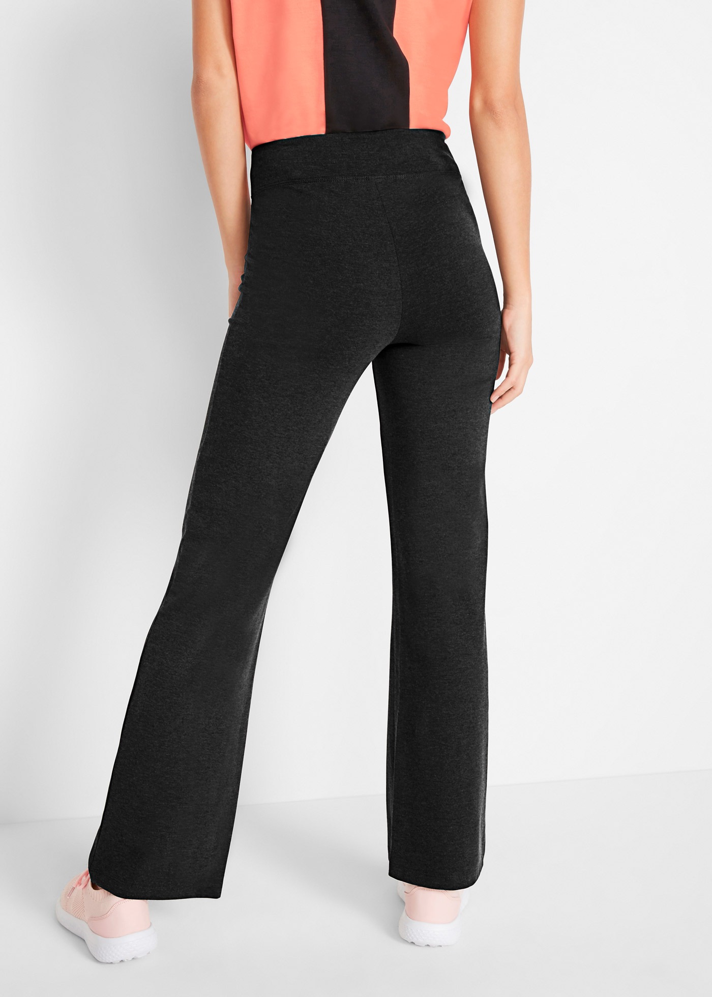 Thumbnail - bonprix Sporthose "Baumwoll-Sporthose, Bootcut (2er Pack)" Baumwoll-Sporthose, Bootcut (2er Pack)