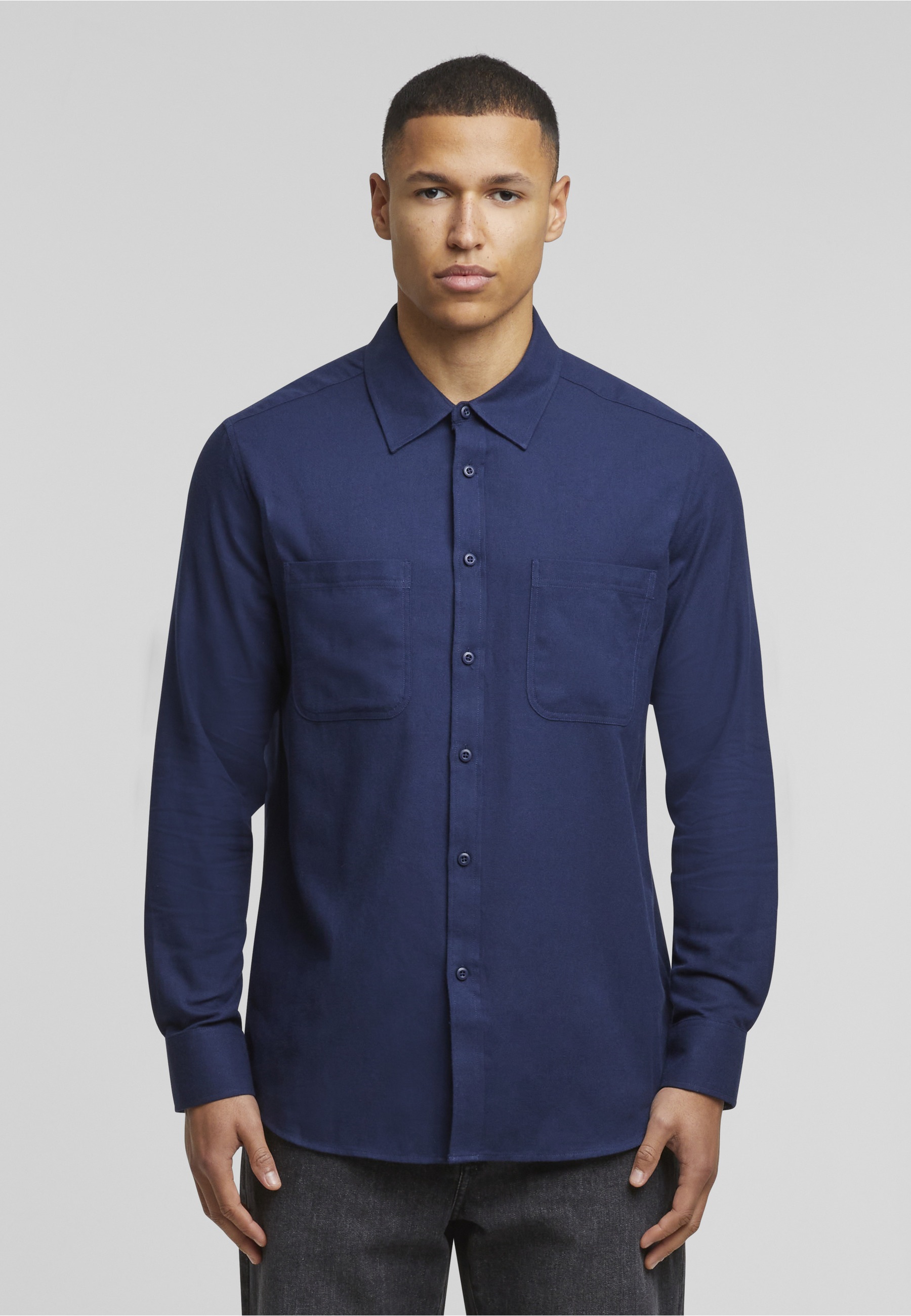 URBAN CLASSICS Flanellhemd »Urban Classics Herren Flanell Shirt« 1 Stk.