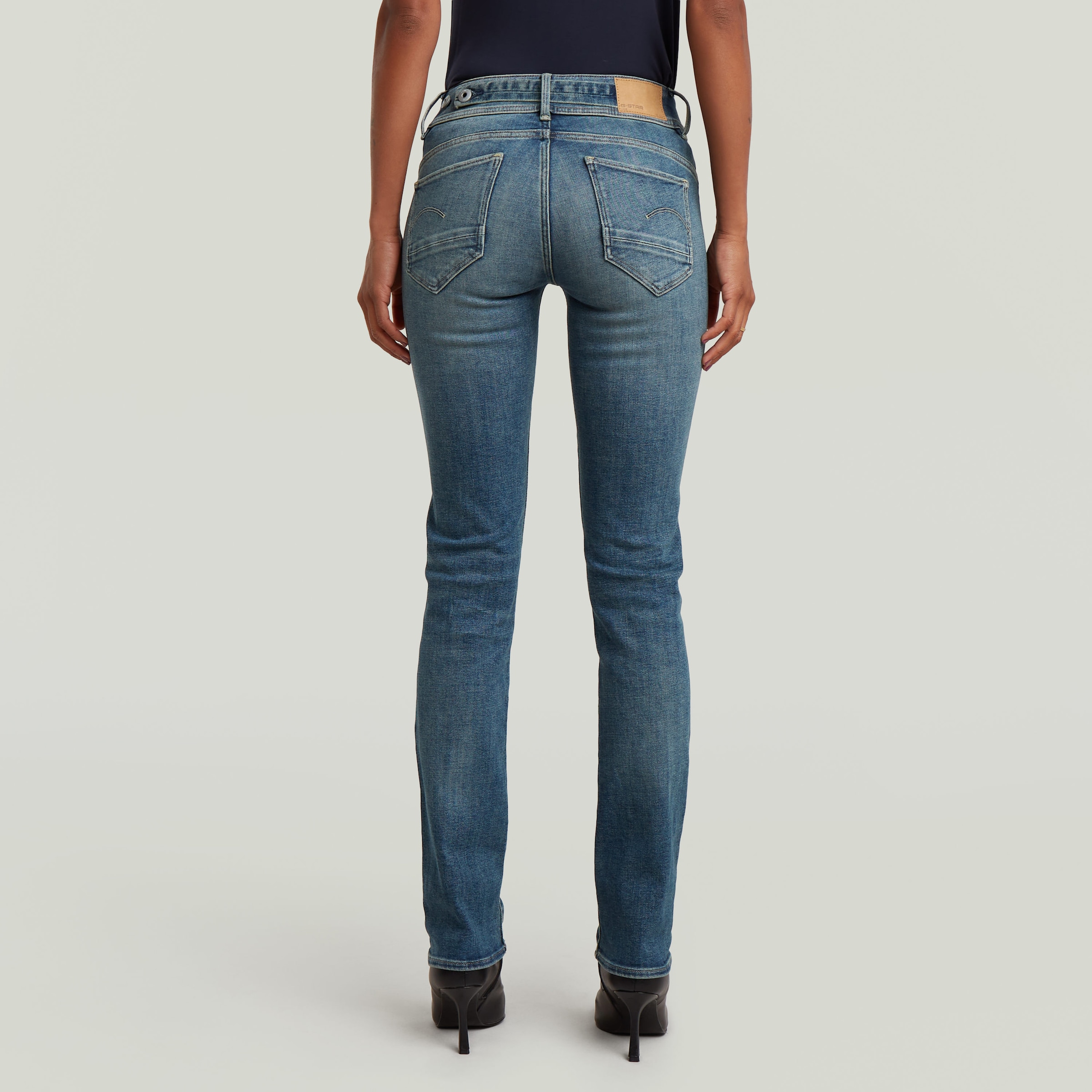 G-STAR »Midge« 5-Pocket-Design mit markanten Steppnähten