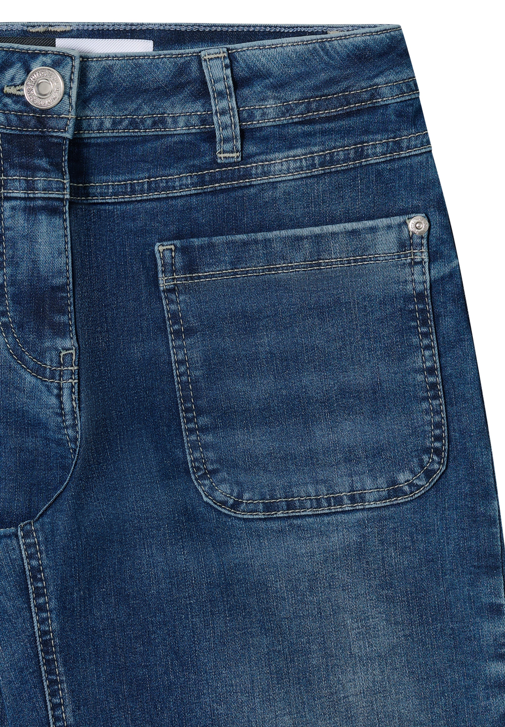 Cecil Loose-fit-Jeans »Style NEELE« Wide Leg Patch Pocket Jeans