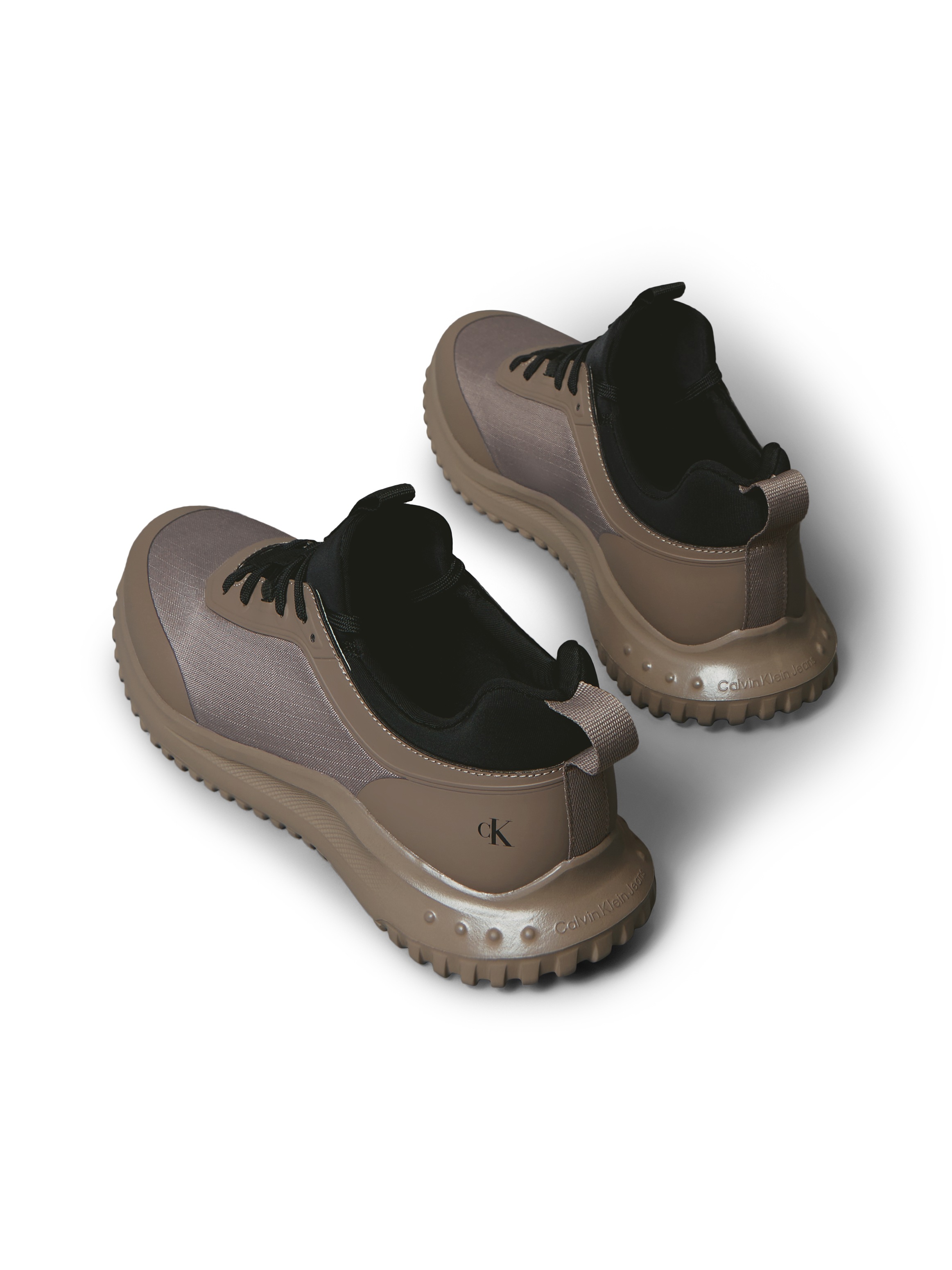 Calvin Klein Jeans Slip-On Sneaker "EVA RUNNER LACEUP SOCK MAT MIX" Halbsch günstig online kaufen