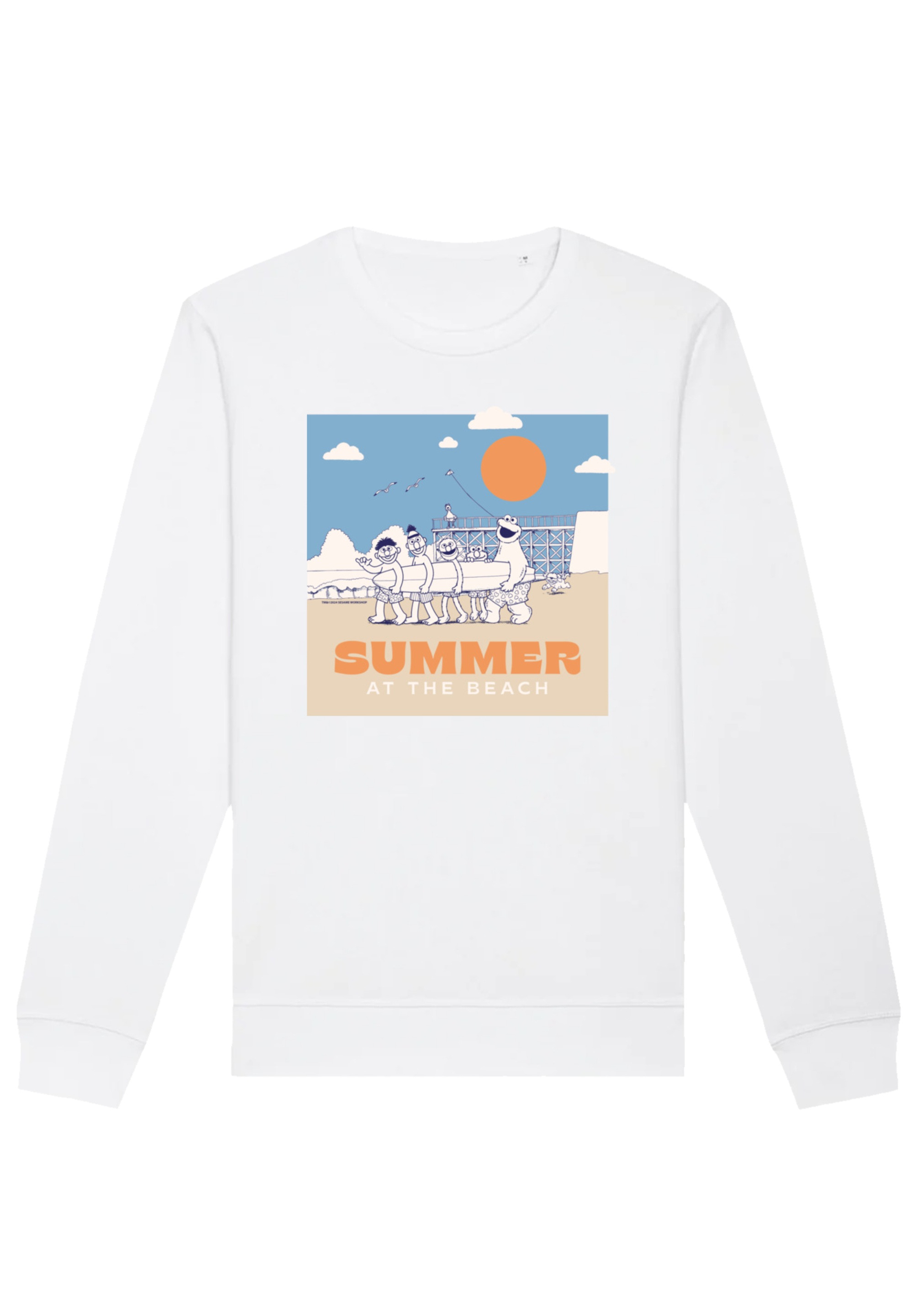 F4NT4STIC Sweatshirt "Sesamstraße Summer at the Beach", Premium Qualität,No günstig online kaufen