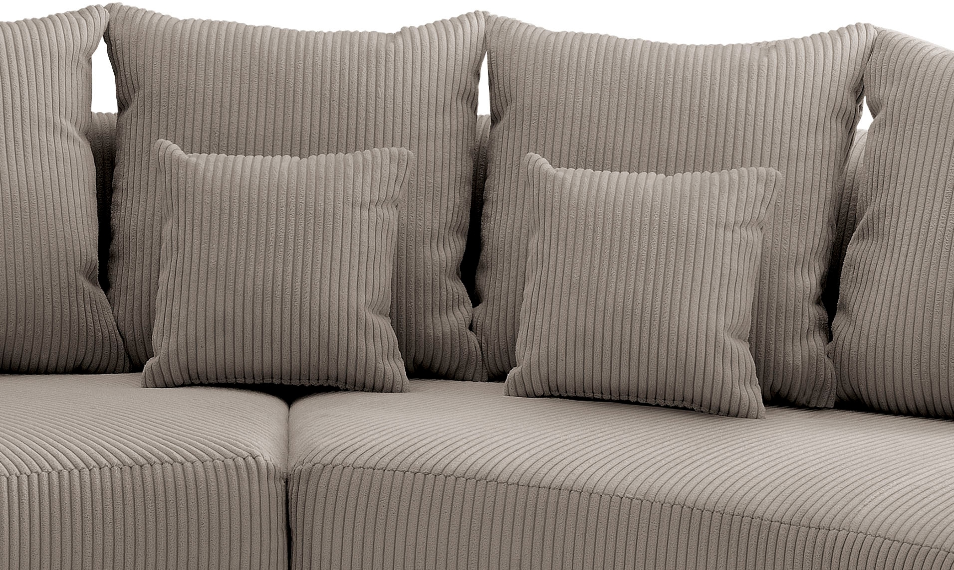 INOSIGN Ecksofa »Limoncello L-Form«, ergonomische Form