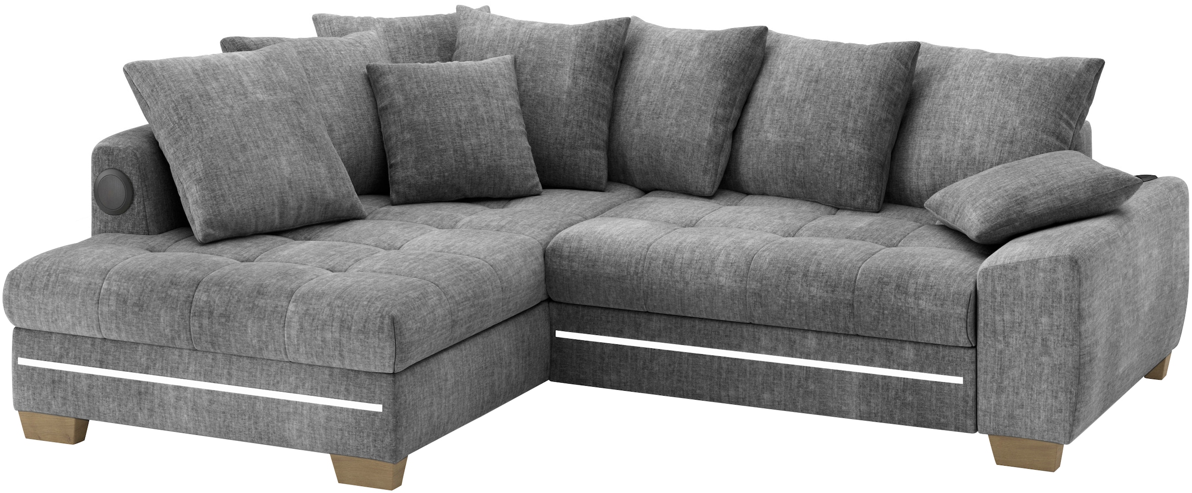 Mr. Couch Ecksofa "Nikita II, L-Form", RGB-LED, Bluetooth-Soundsystem, wahl günstig online kaufen