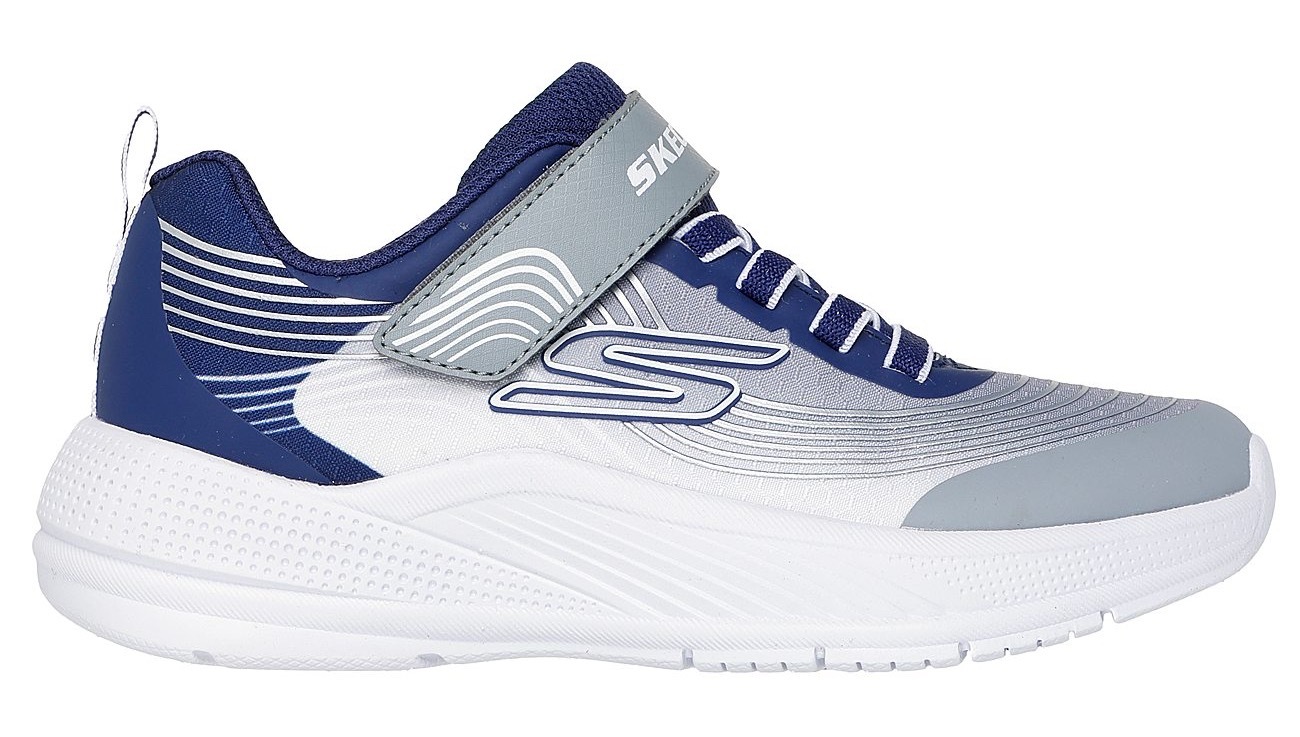 Skechers Microspec Advance Girls Sneaker Navy/Grey 33 3