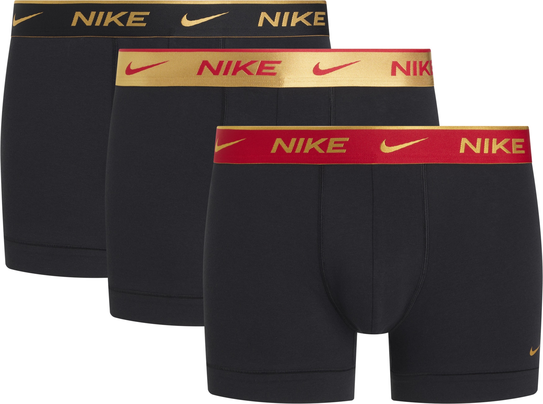 NIKE Underwear Trunk "TRUNK 3PK" Packung, 3er, 3 Stk. tlg., mit farbigem NI günstig online kaufen