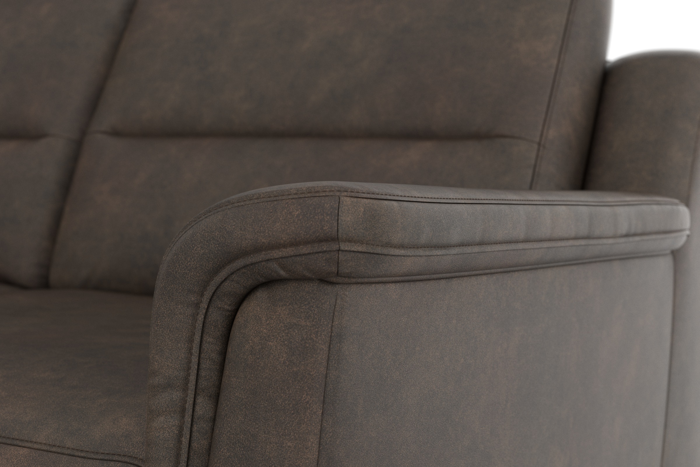 sit&more Ecksofa »Farö L-Form«, inklusive Federkern, wahlweise mit Bettfunktion und Bettkasten