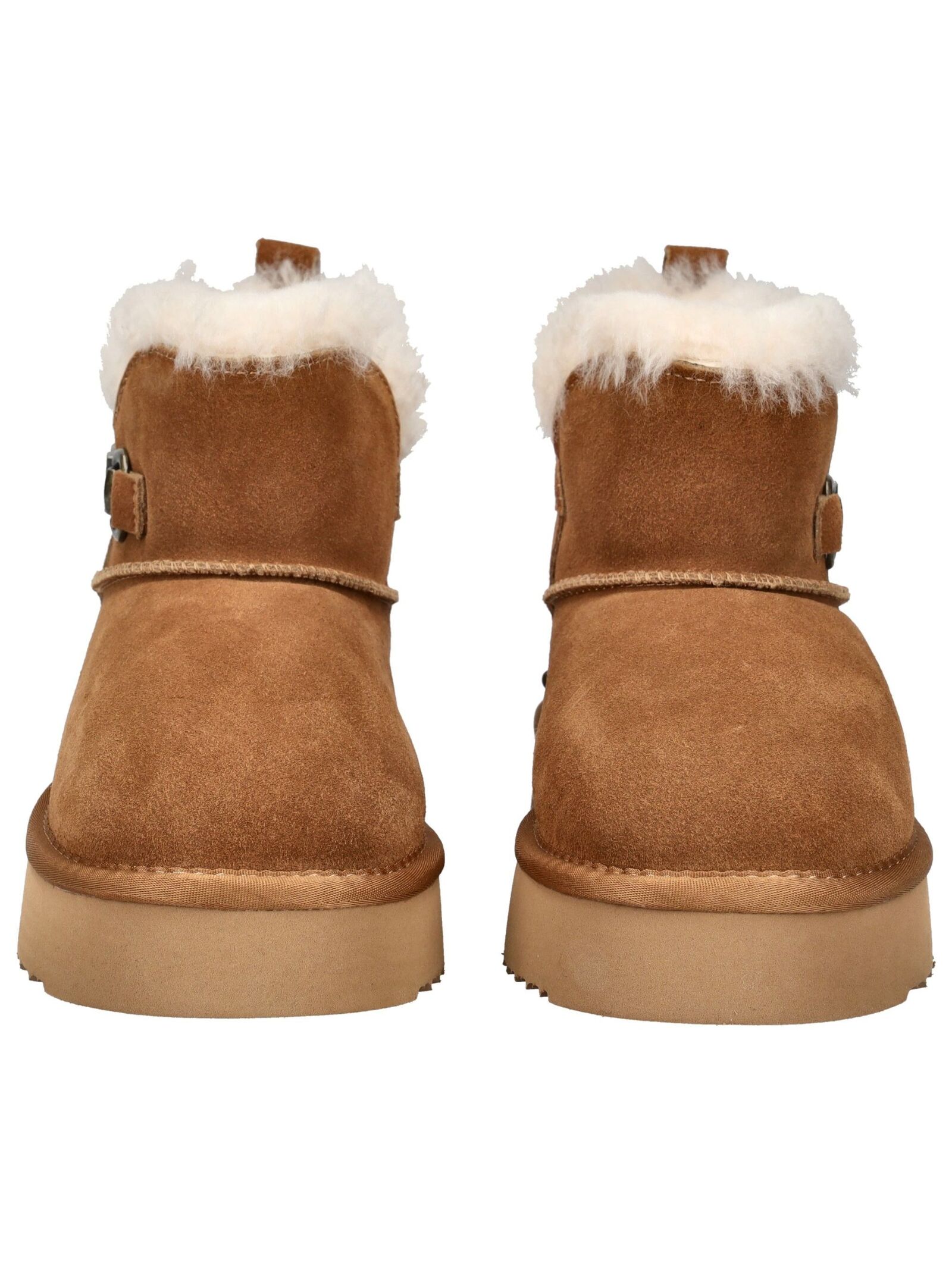 Thumbnail - Mustang Shoes Plateaustiefelette "Mustang Shoes Stiefelette Veloursleder"