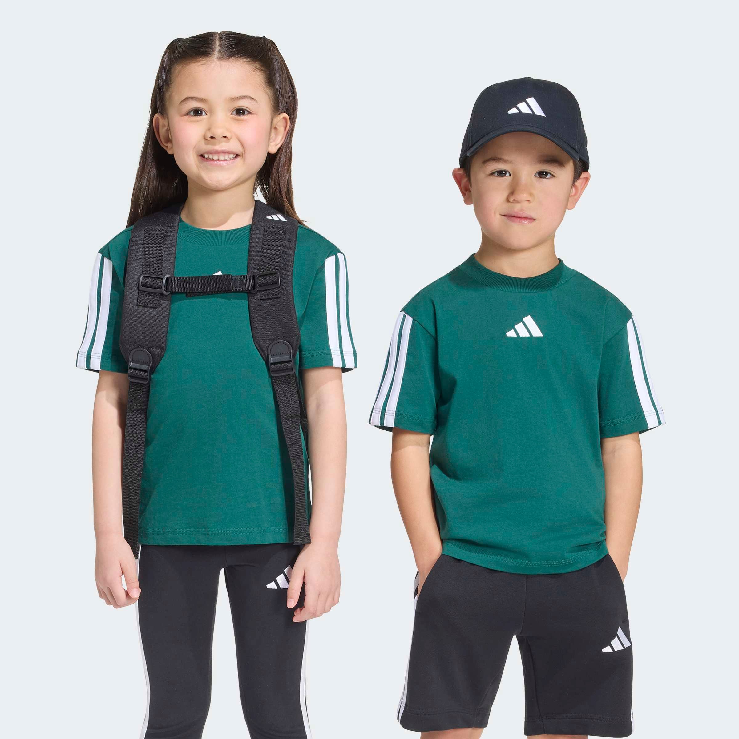 adidas Sportswear T-Shirt "LK 3S TEE 160" für Kinder, mit sportlichem Stil, Kurzarmdesign, aus Baumwolle