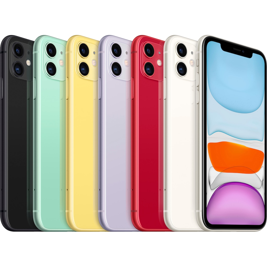 Apple Smartphone »iPhone 11«, black, 15,5 cm/6,1 Zoll, 64 GB Speicherplatz, 12 MP Kamera