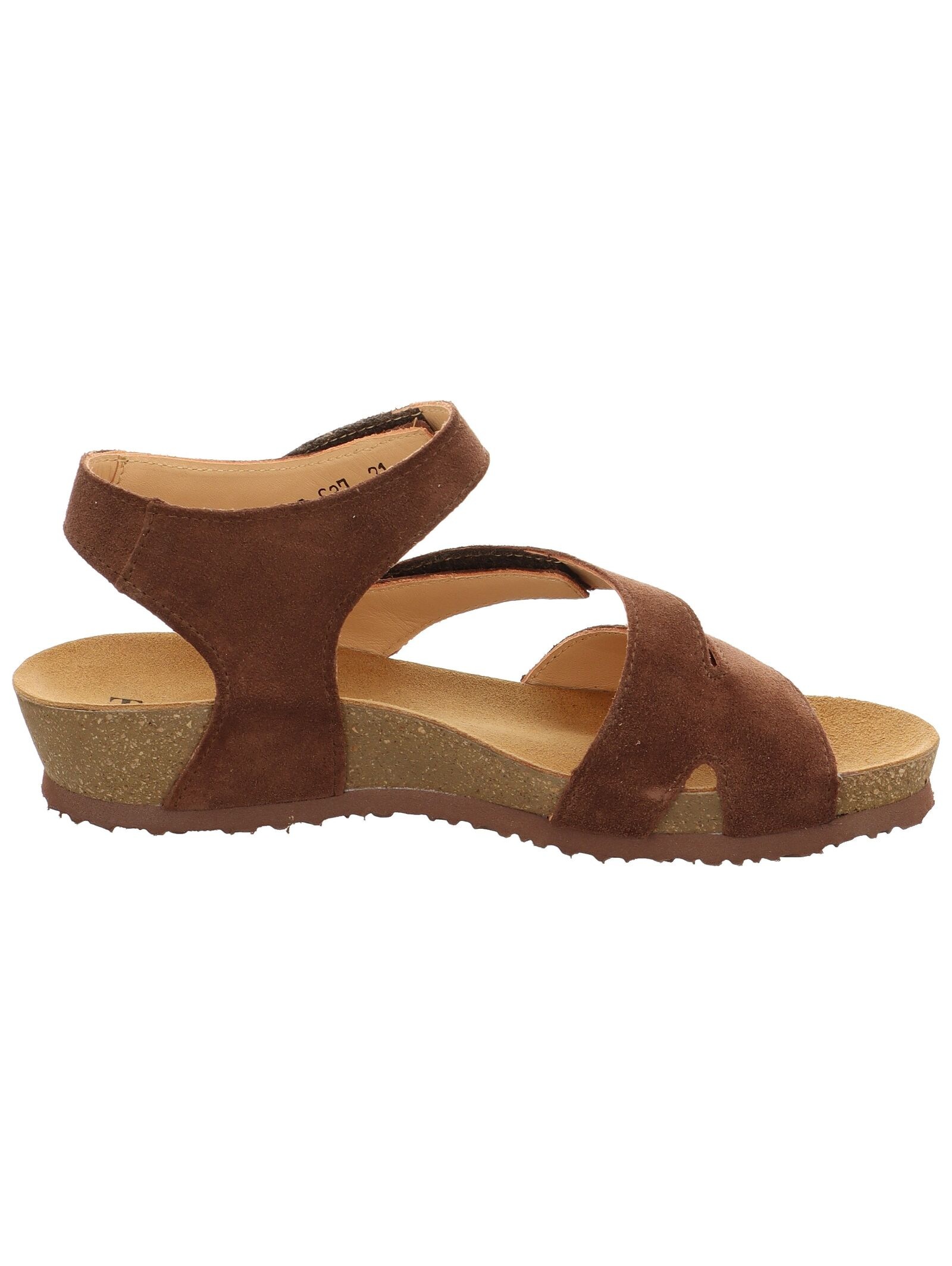 Think Sandals Suede Leather Chocolate 41 3