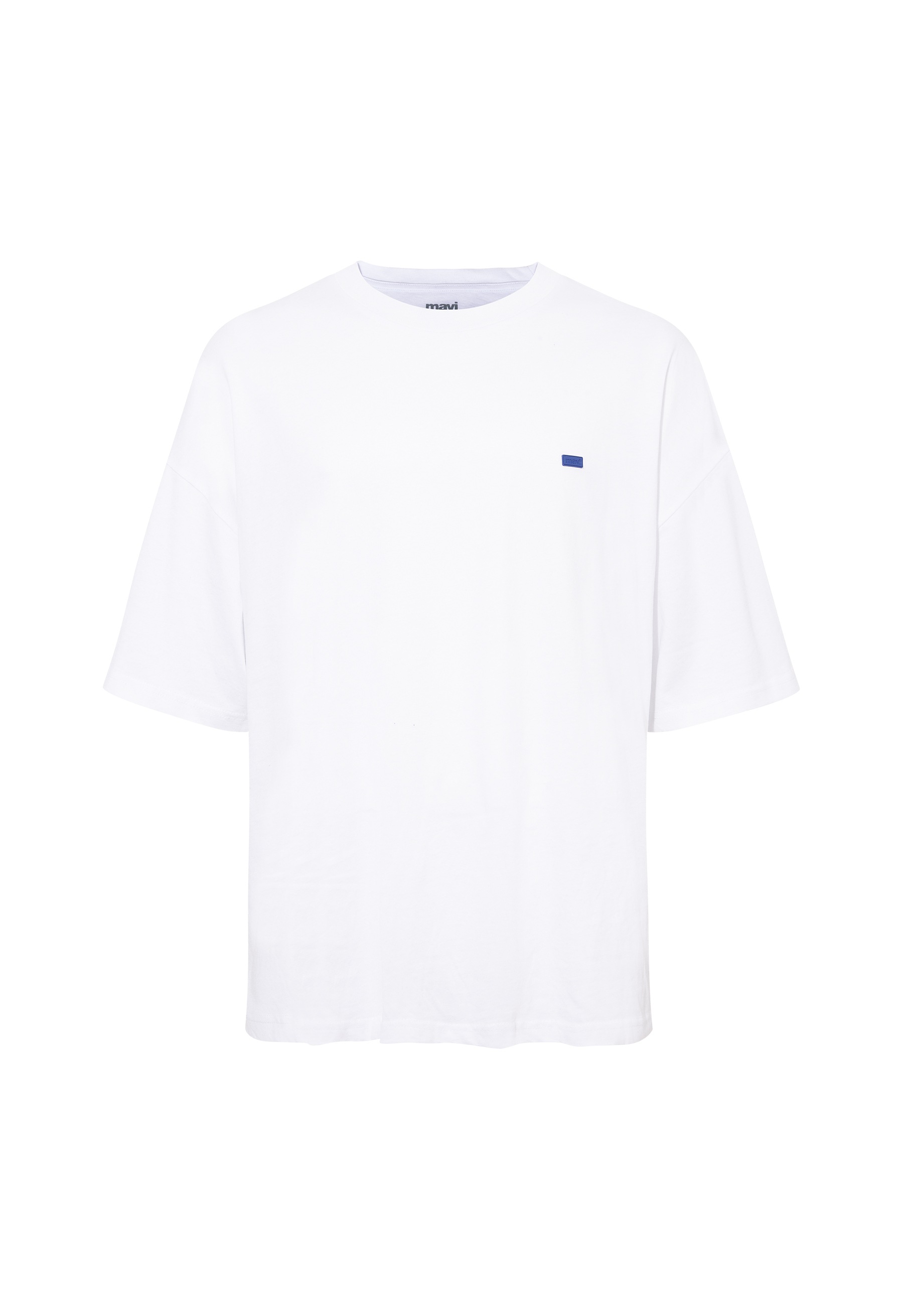 Mavi Langarmshirt »CREW NECK T-SHIRT«, Basic T-Shirt