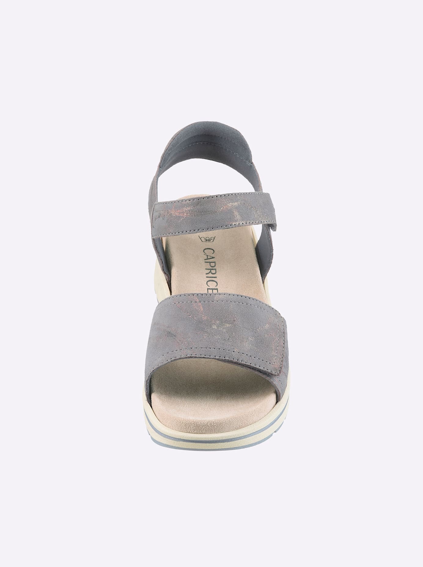 Caprice Sandals Ice Blue Patterned Size 37 3