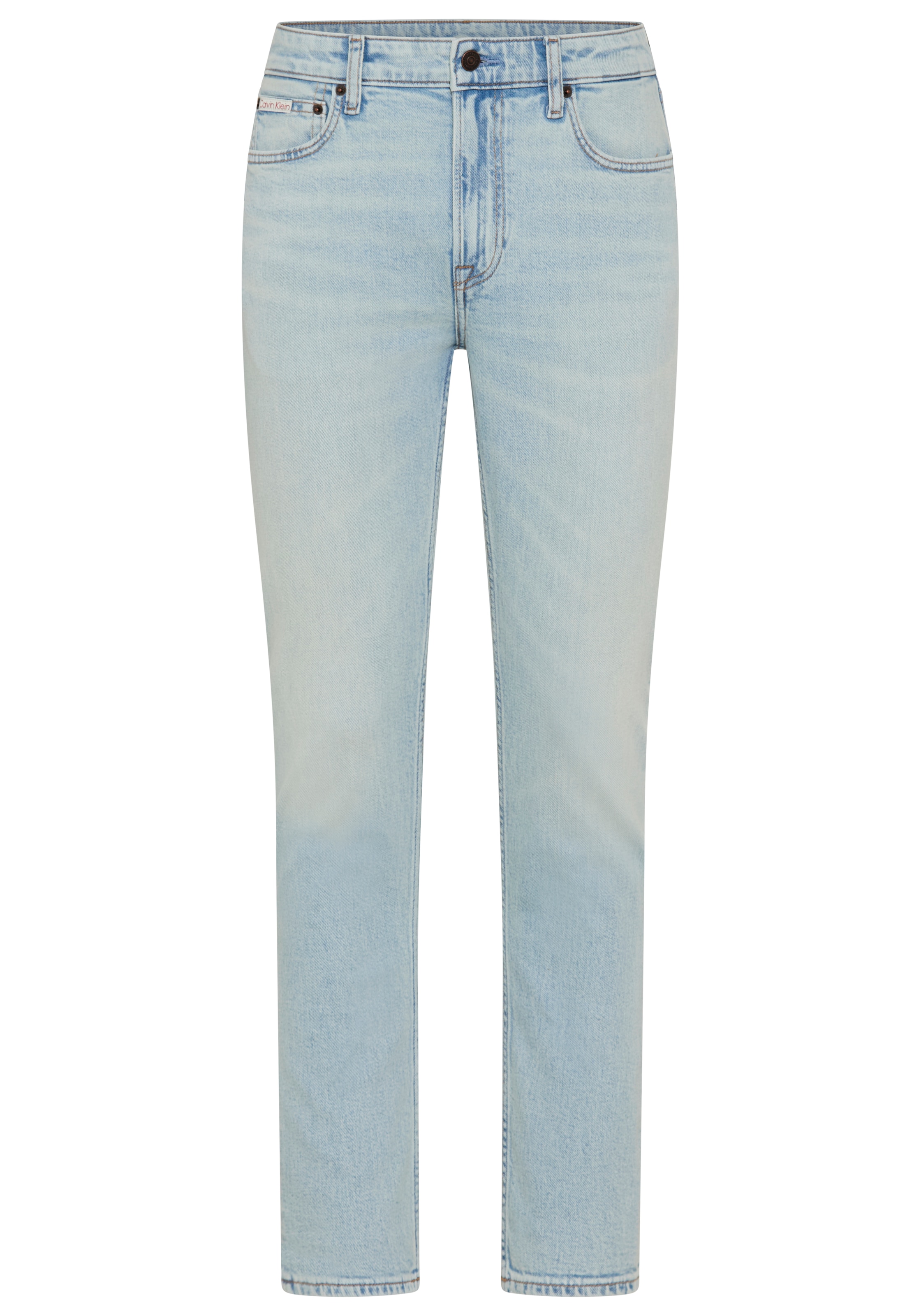 Calvin Klein Jeans Slim-fit-Jeans "SLIM TAPER" mit Markenlabel günstig online kaufen