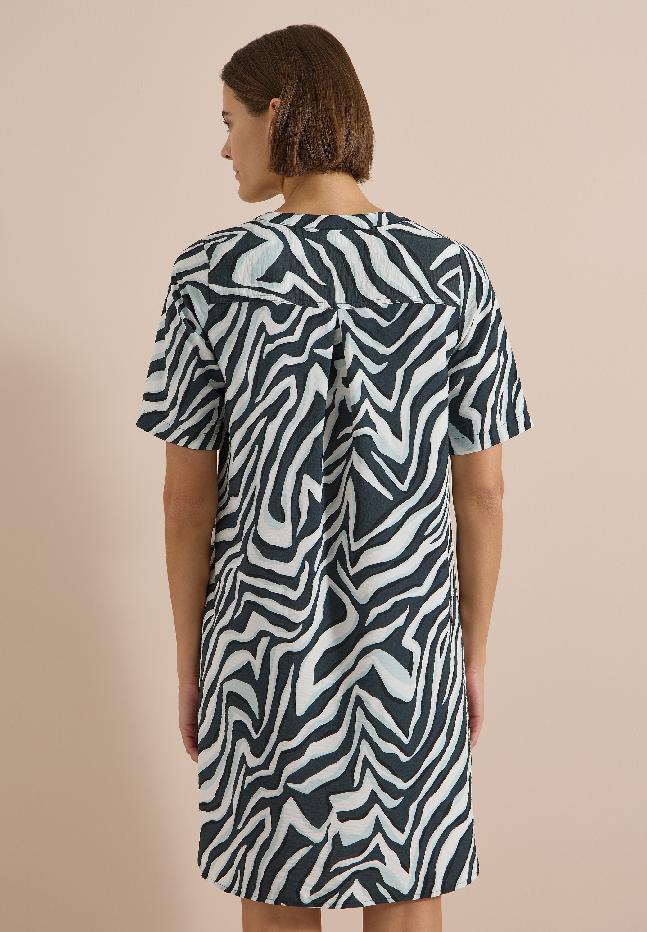 Cecil Sommerkleid Eingrifftaschen aus Viskose