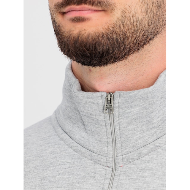 Zip - bestellen | Alpha Sweater Men Sweatshirts SL« ▷ Half Industries Industries »Alpha BAUR Sweater