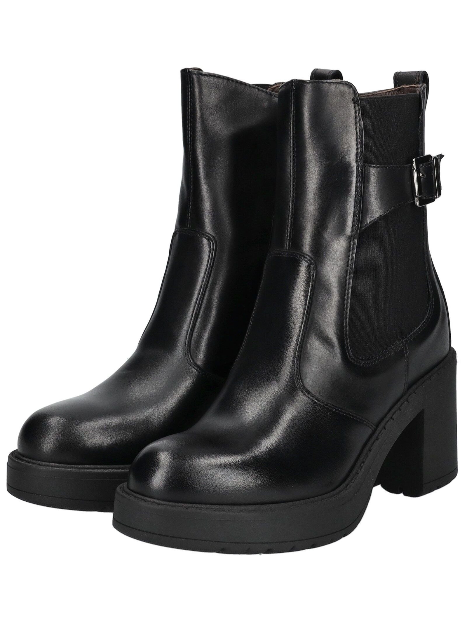 Nero Giardini High-Heel-Stiefelette »Nero Giardini Stiefelette Leder/Textil«