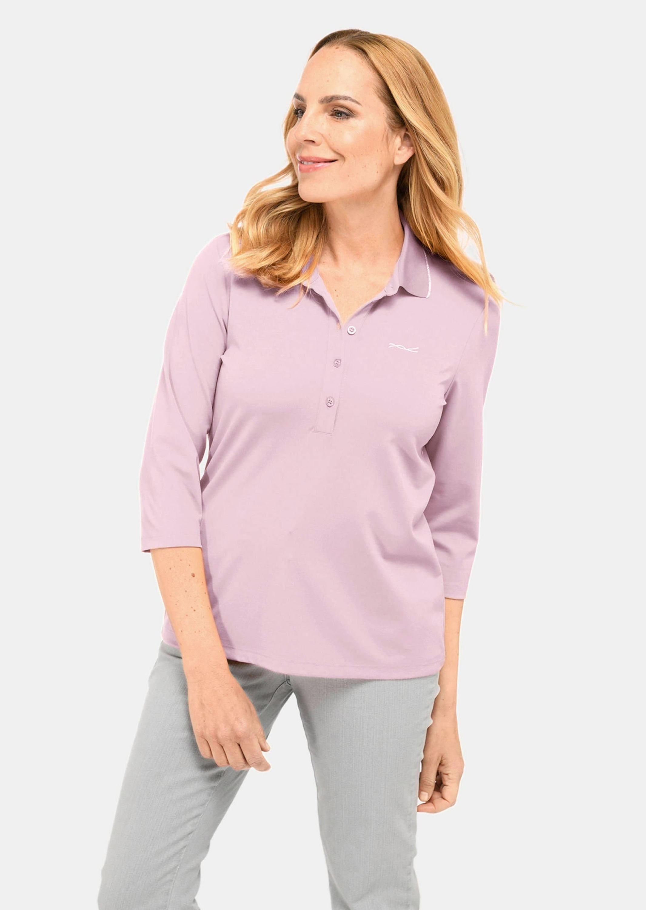 GOLDNER Poloshirt »Poloshirt Trageangenehmes Poloshirt aus hochwertiger Micro-Modal Qualität«