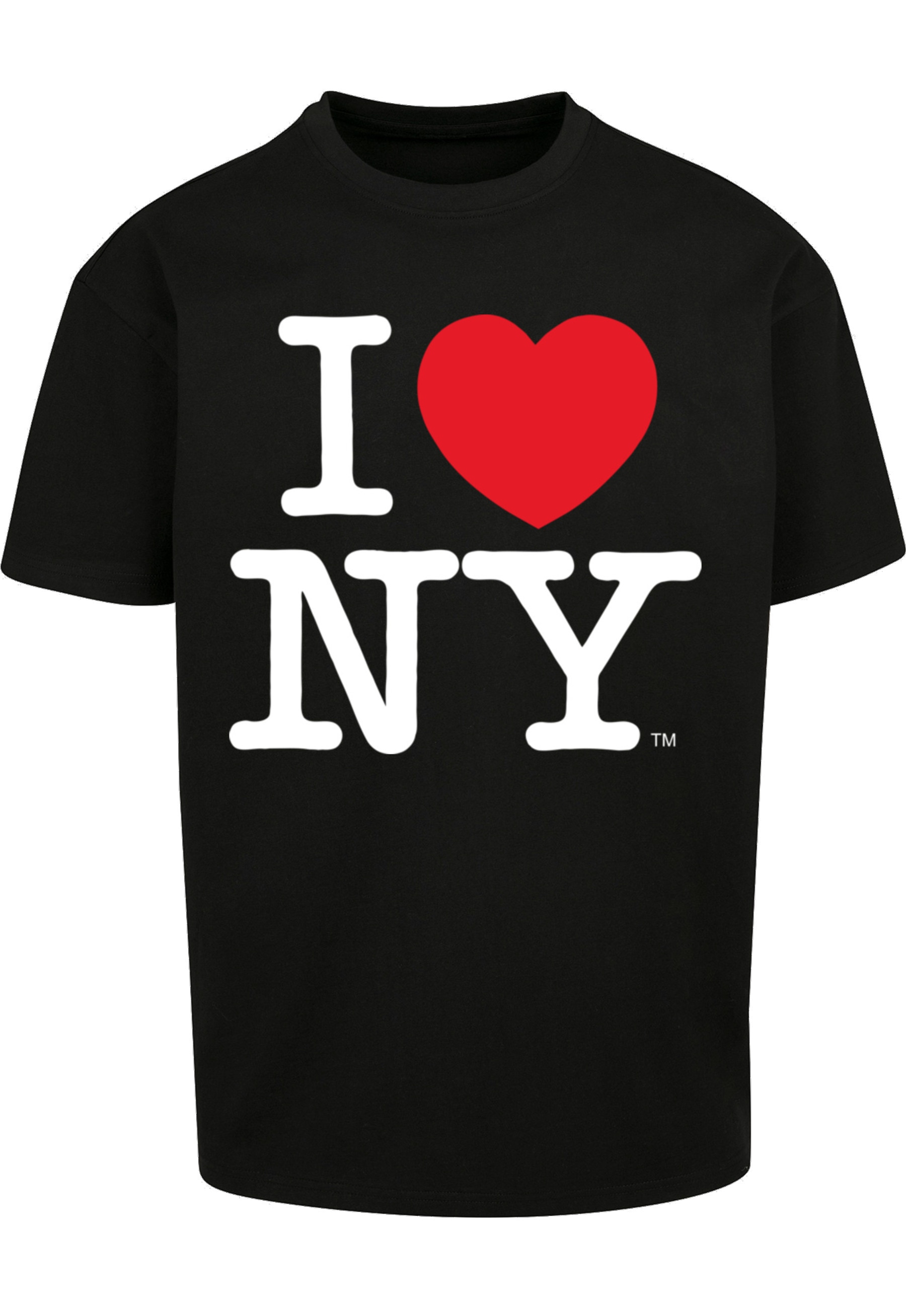Merchcode T-Shirt "Merchcode Herren I Love NY Oversize Tee" 1 Stk.