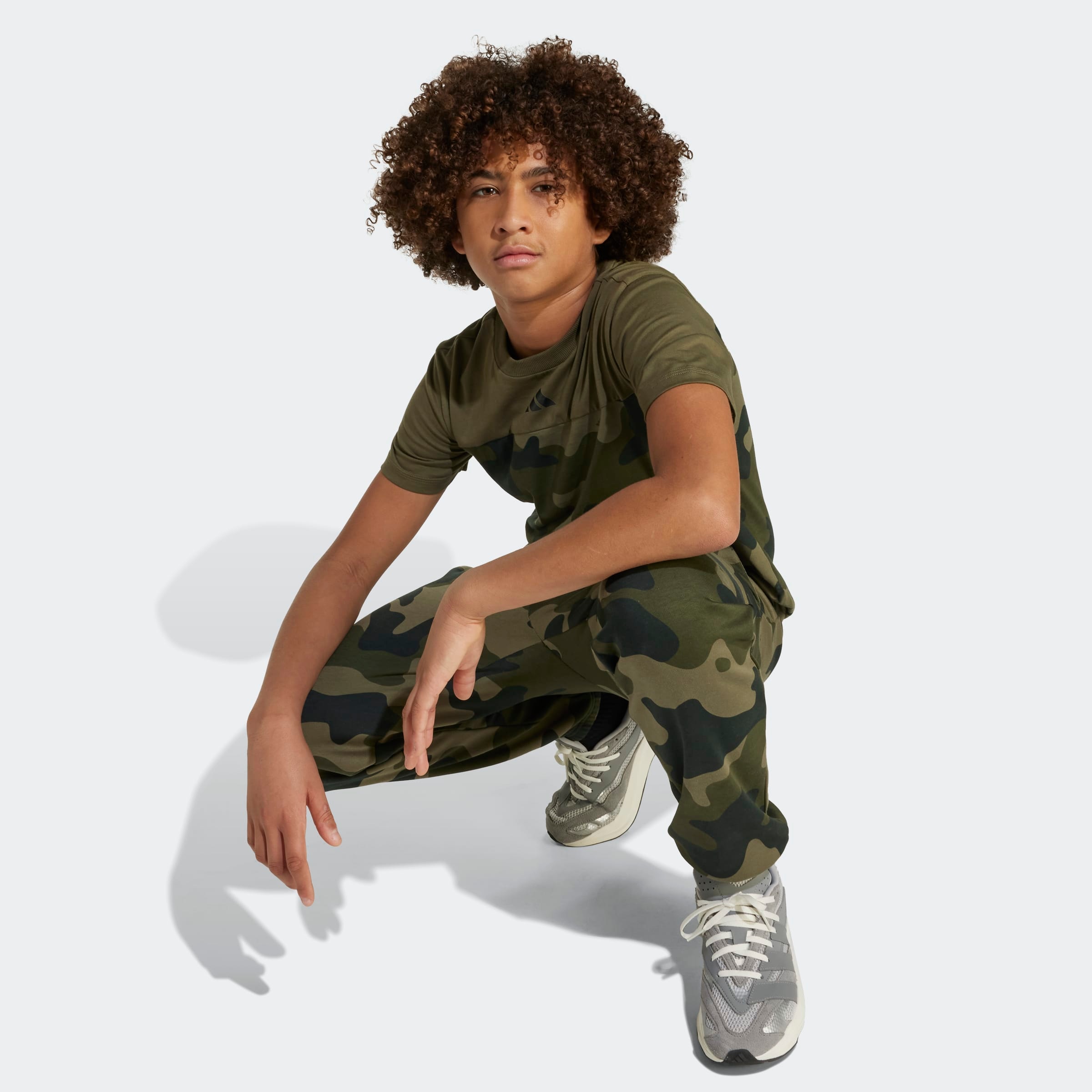 adidas Sportswear T-Shirt »SEASONAL ESSENTIALS CAMO BAUMWOLL- KIDS«