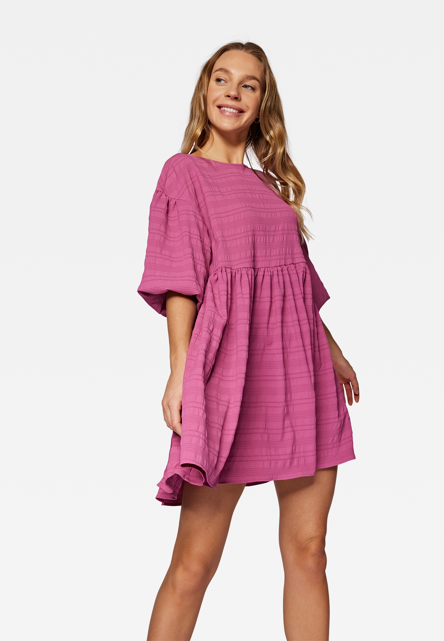 Mavi Minikleid »LONG SLEEVE DRESS«, Kurzes Kleid