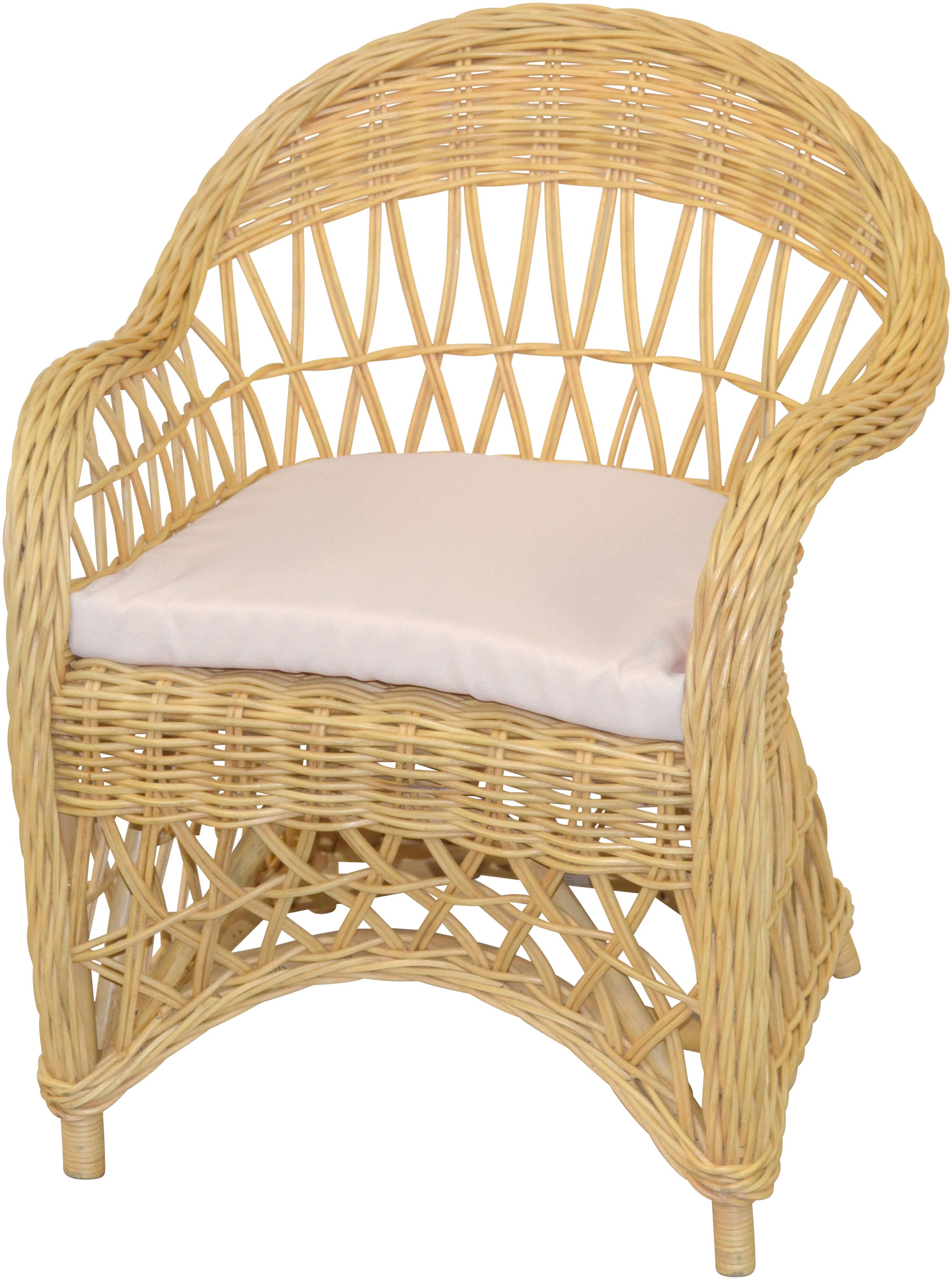 HOFMANN LIVING AND MORE Relaxsessel Handgeflochten