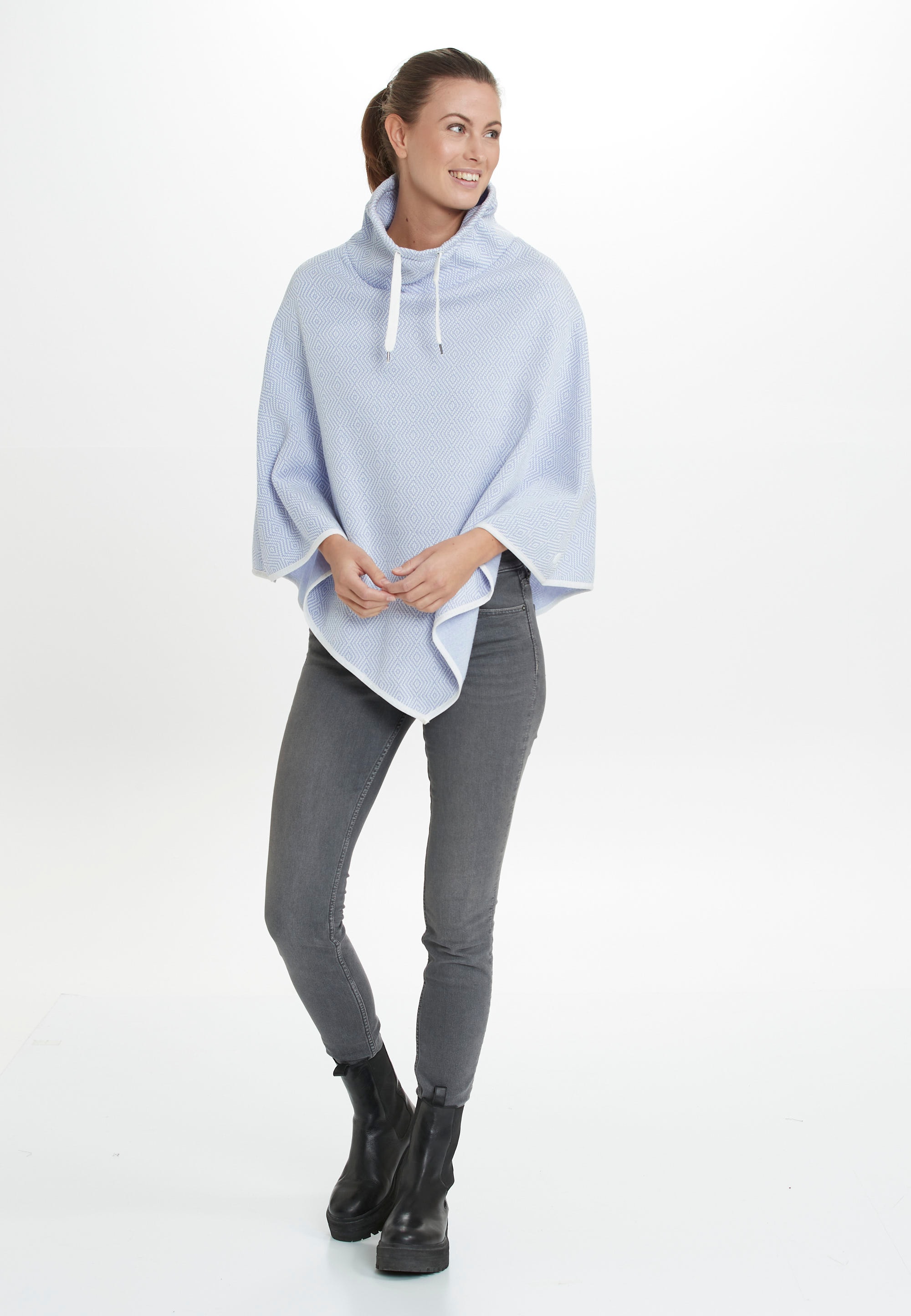 WEATHER REPORT Poncho »GLORY W FLEECE«, im sportlich-schicken Design