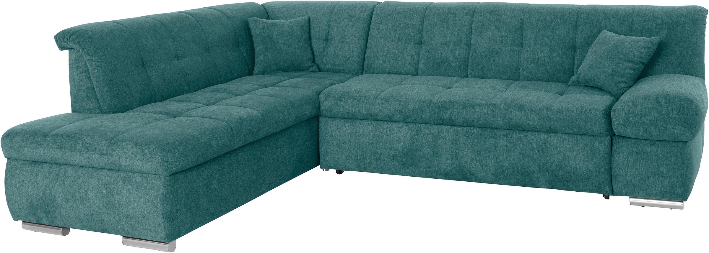 DOMO collection Ecksofa "Mona L-Form", wahlweise mit Bett- und Armlehnfunkt günstig online kaufen