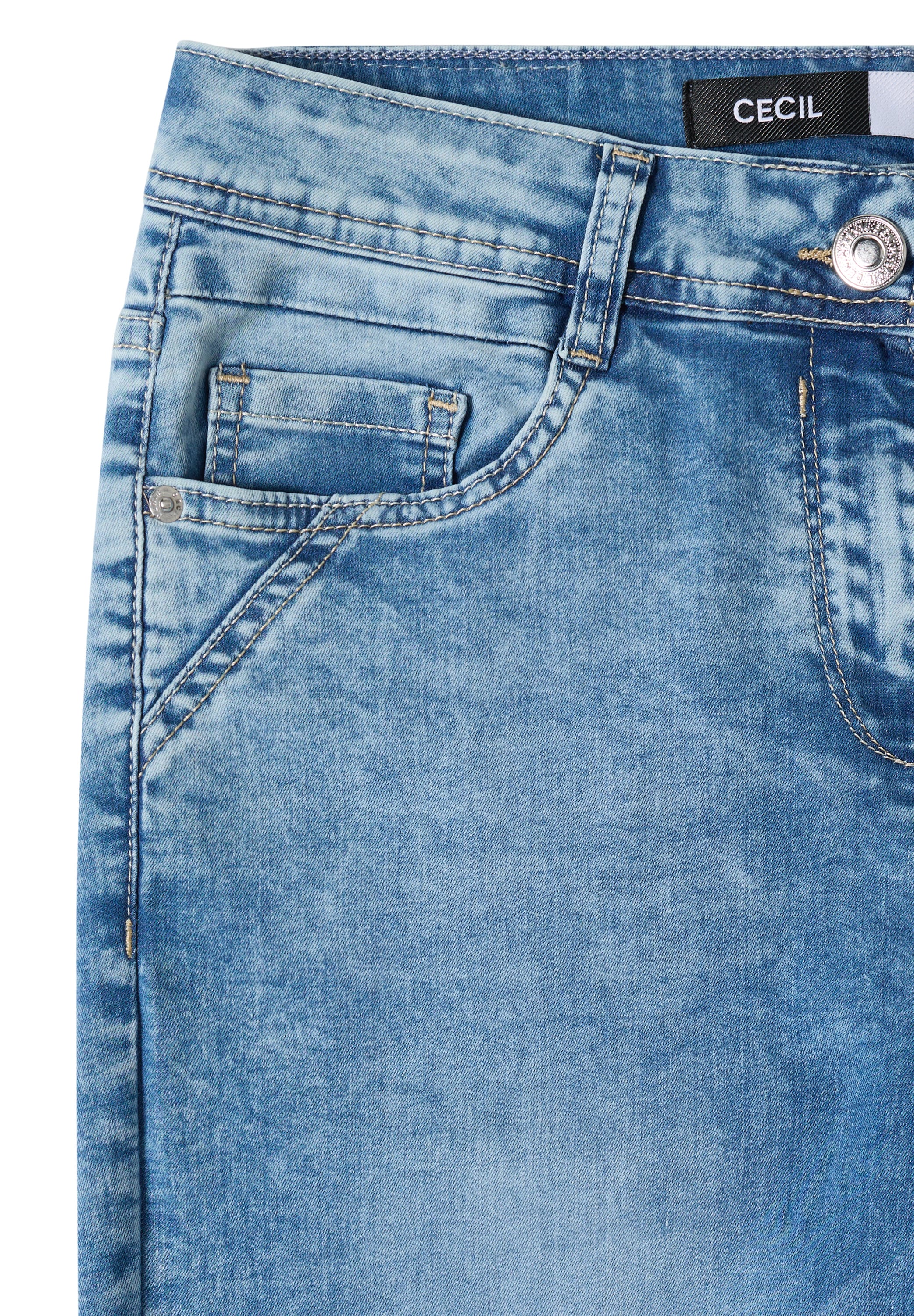 Cecil Slim-fit-Jeans in 7/8-Länge